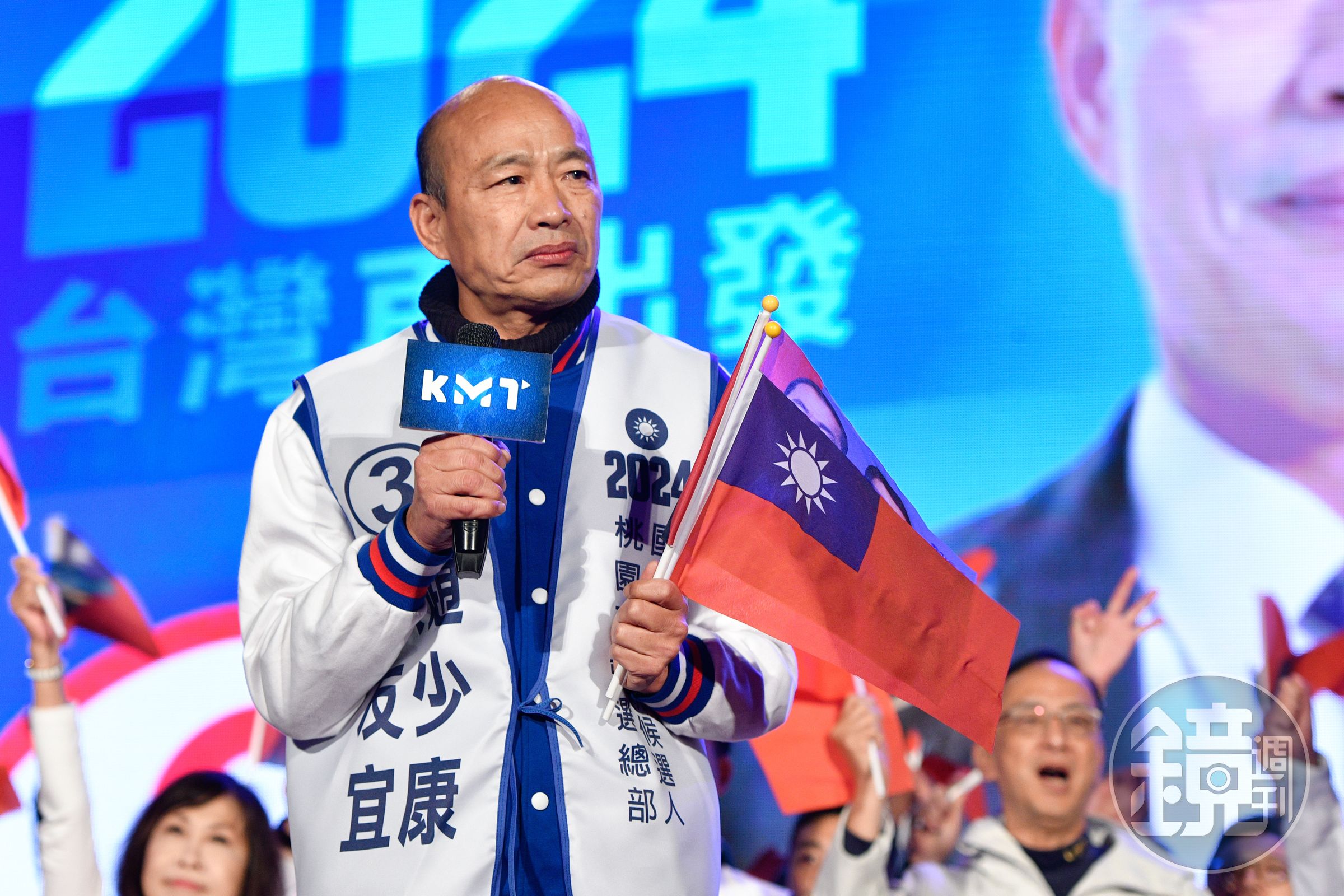 立法院長韓國瑜與妻子李佳芬共同申報的財產包括存款新台幣883萬多元及有價證券新台幣676萬5,105元。（本刊資料照）
