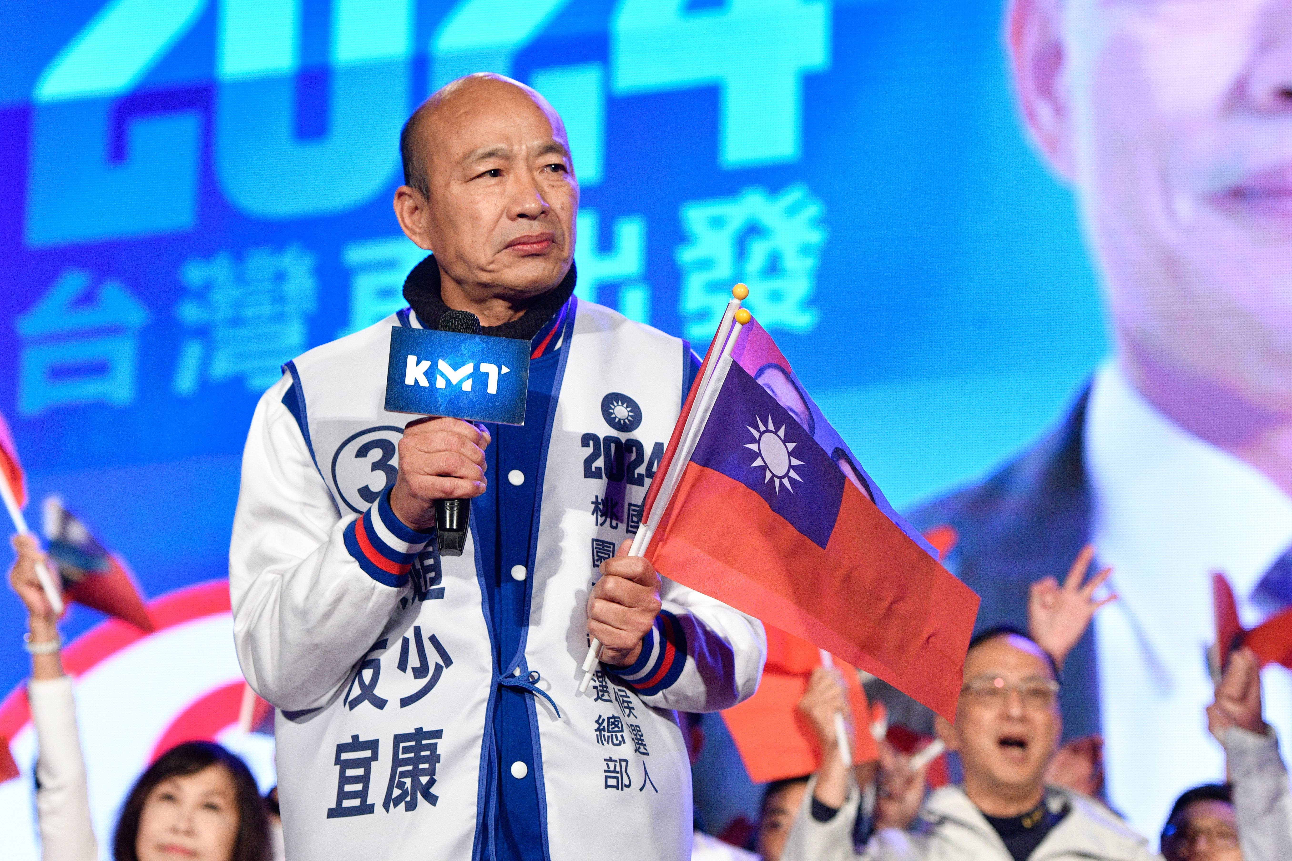 立法院長韓國瑜與妻子李佳芬共同申報的財產包括存款新台幣883萬多元及有價證券新台幣676萬5,105元。（本刊資料照）