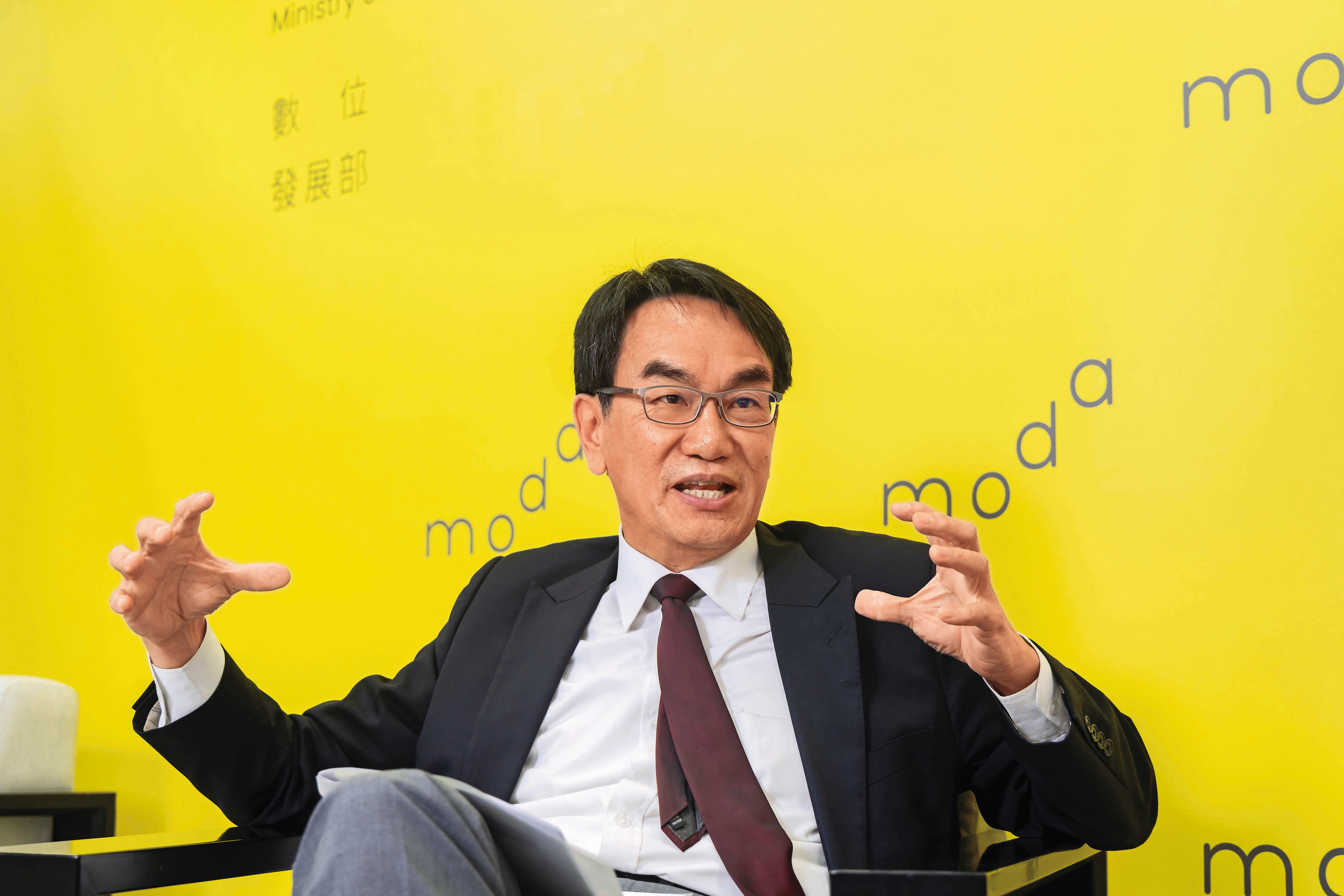 數發部部長林宜敬上任3個月，日前接受本刊專訪，暢談施政4大主軸。