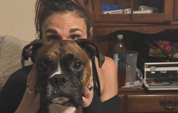 為救狗狗命喪鐵道！女子捨命衝火車救前男友愛犬。（翻攝自臉書）