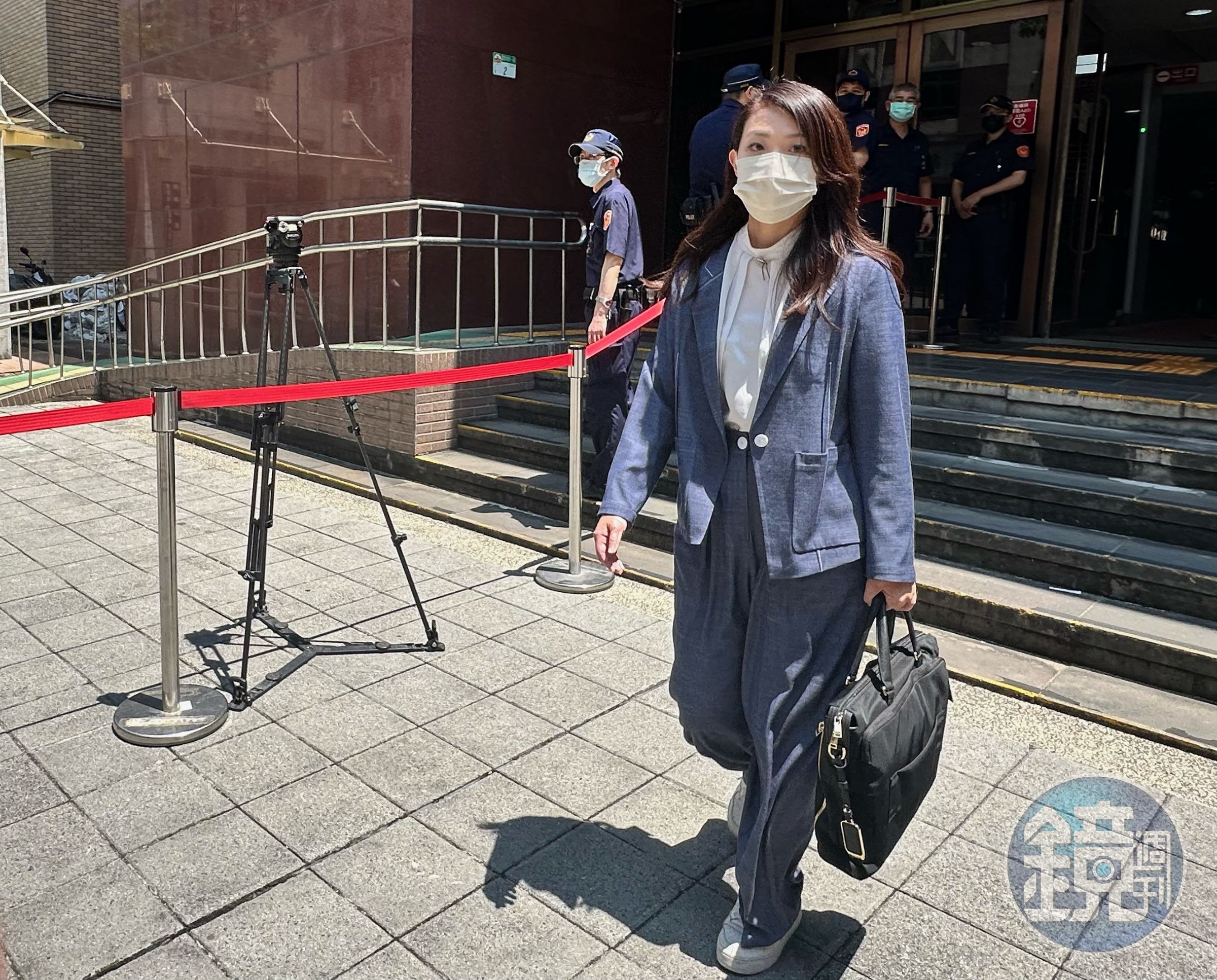 新竹市長高虹安論文風波誣告案一審辯結,高虹安強調自己沒涉誣告。