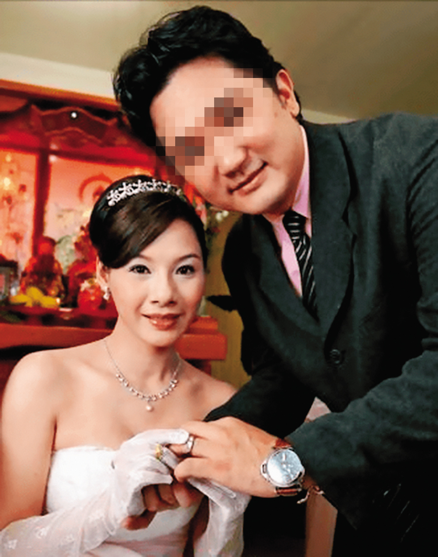 陳柏渝2008年曾婚嫁成衣商張嘉麟，兩人育有1子1女，但在2016年離婚。（圖／翻攝自搜狐）