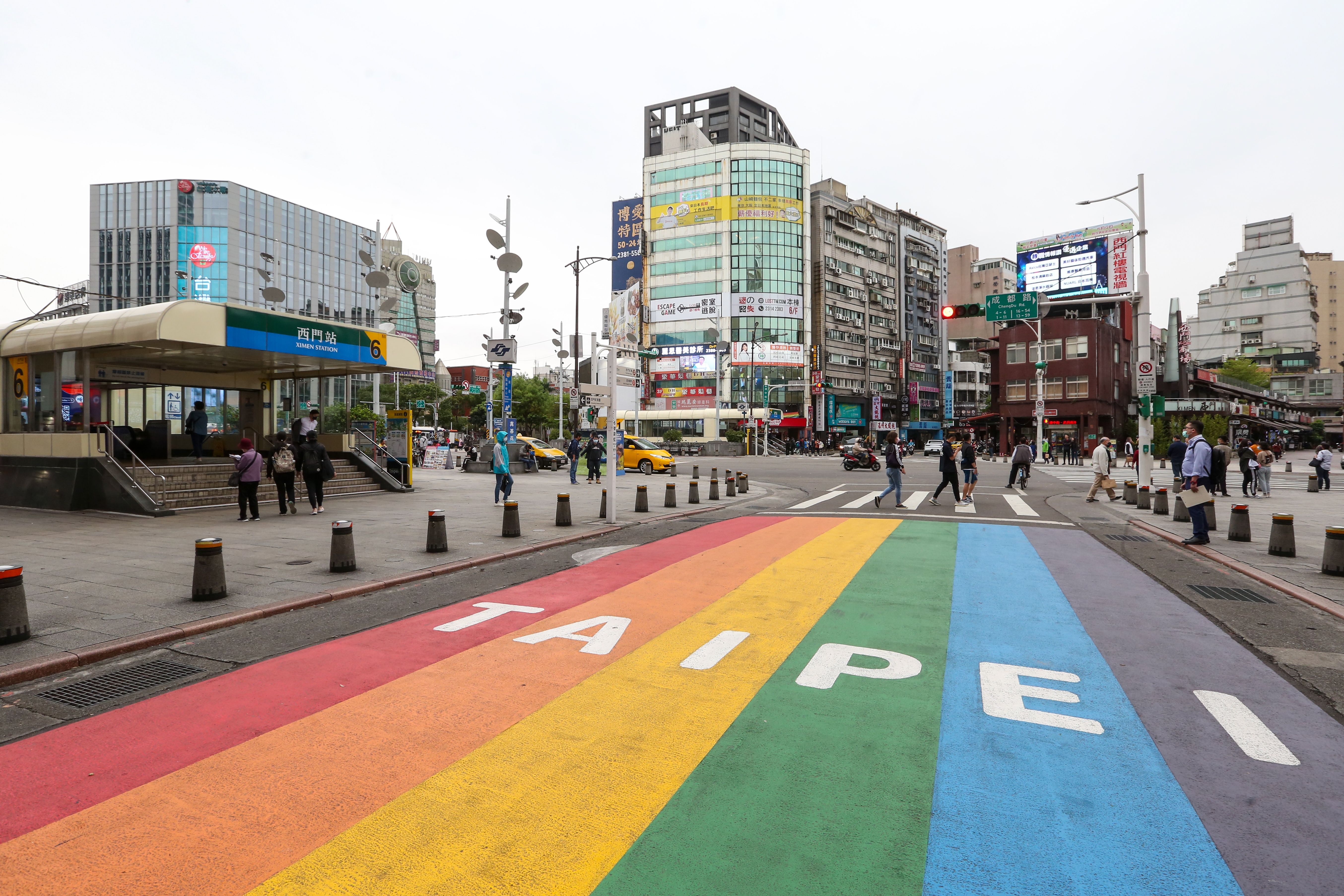 民眾這週末可以到捷運西門站B1層大廳選購花蓮伴手禮。（本刊資料照）