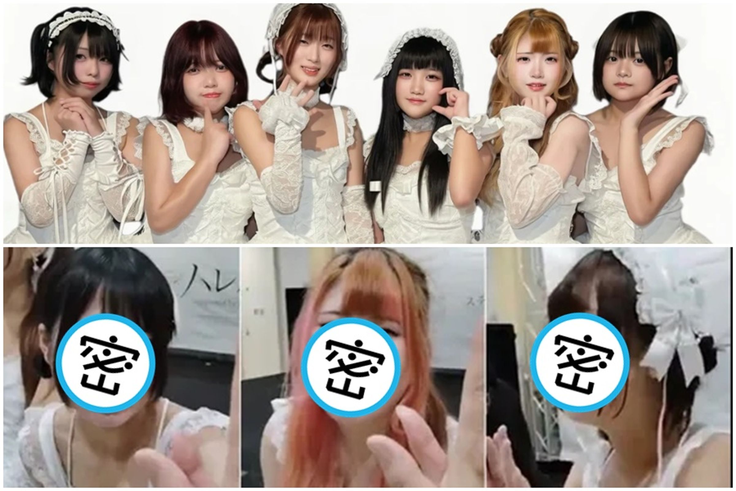 男粉絲赴女偶像見面會,表示心情感到複雜。(翻攝自X@minogashi205、哈利路亞Next)
