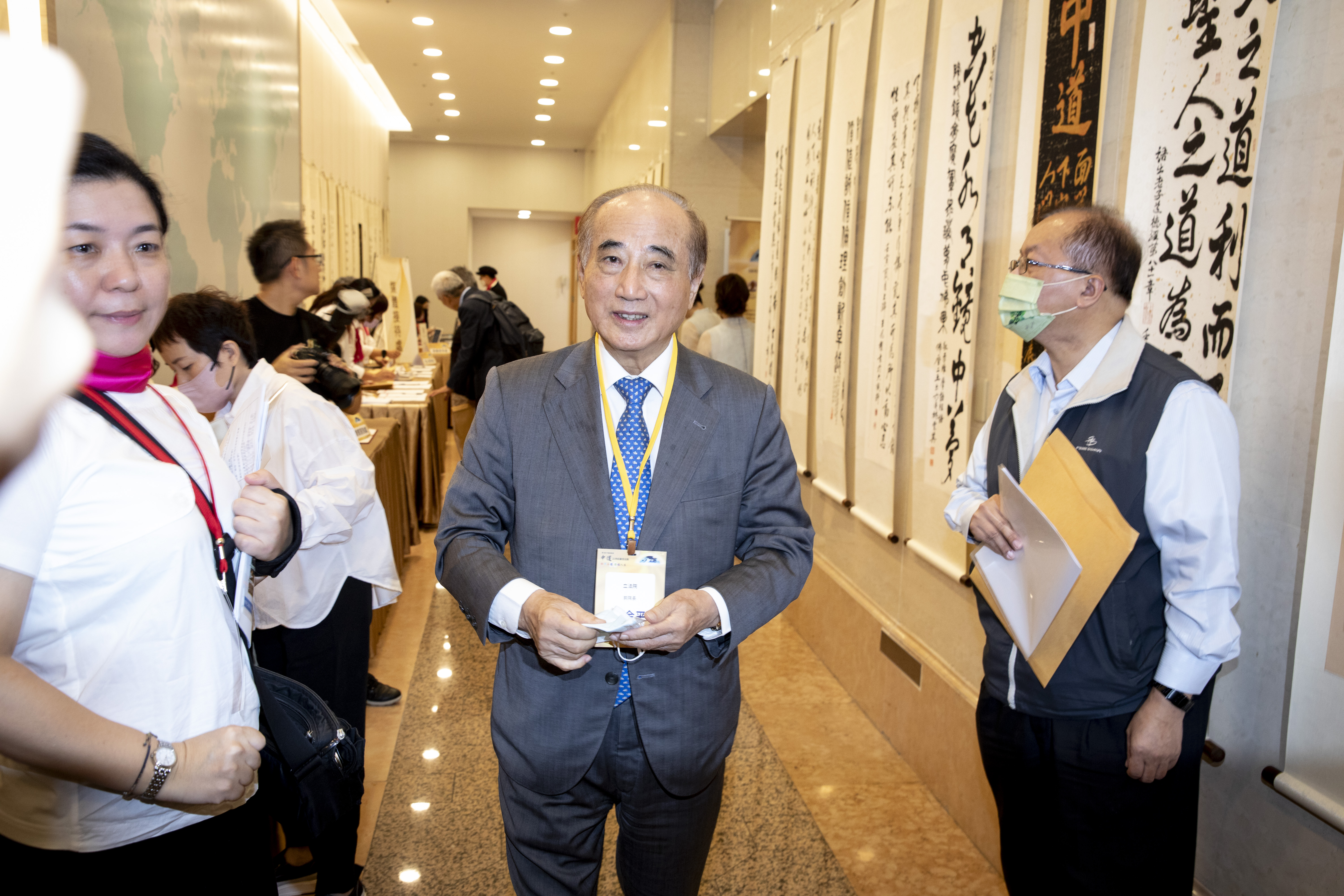 前立法院長王金平17日赴中國福建祭祖，今天中午與中國國台辦主任宋濤在廈門會面，兩人首次公開會面。（本刊資料照）