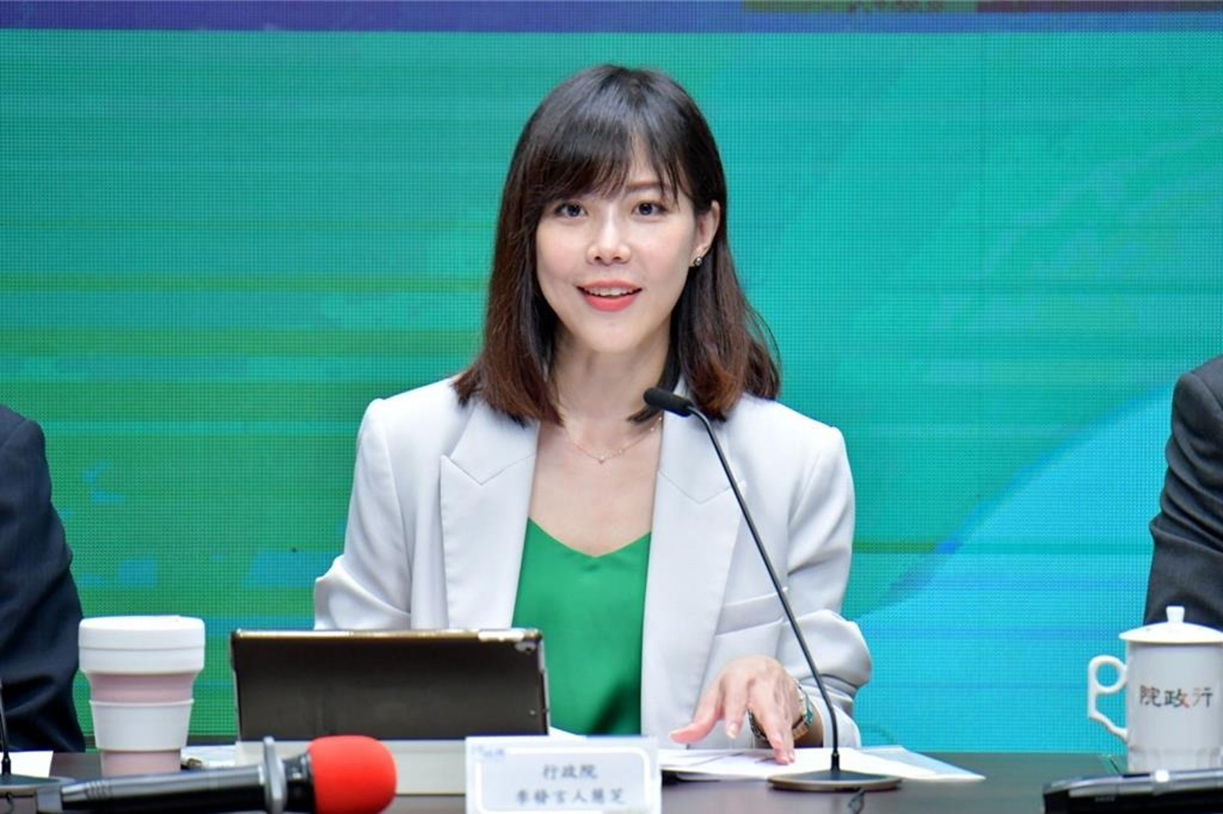 對於經濟部長郭智輝拋出的議題，行政院發言人李慧芝表示，經濟部已表示要經過可行性評估。（行政院提供）