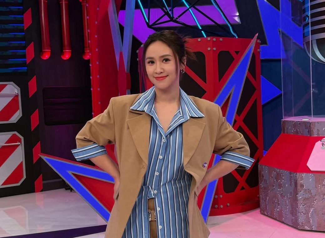 Sandy吳姍儒傳出欲連莊主持第60屆金鐘獎頒獎典禮失利。（翻攝自吳姍儒臉書）