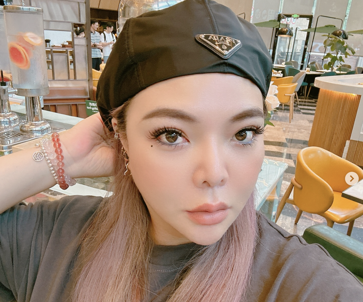 小甜甜去年到中國直播帶貨，但據悉成績不理想，讓她決定回台。對此小甜甜也回應了。（翻攝自小甜甜IG）