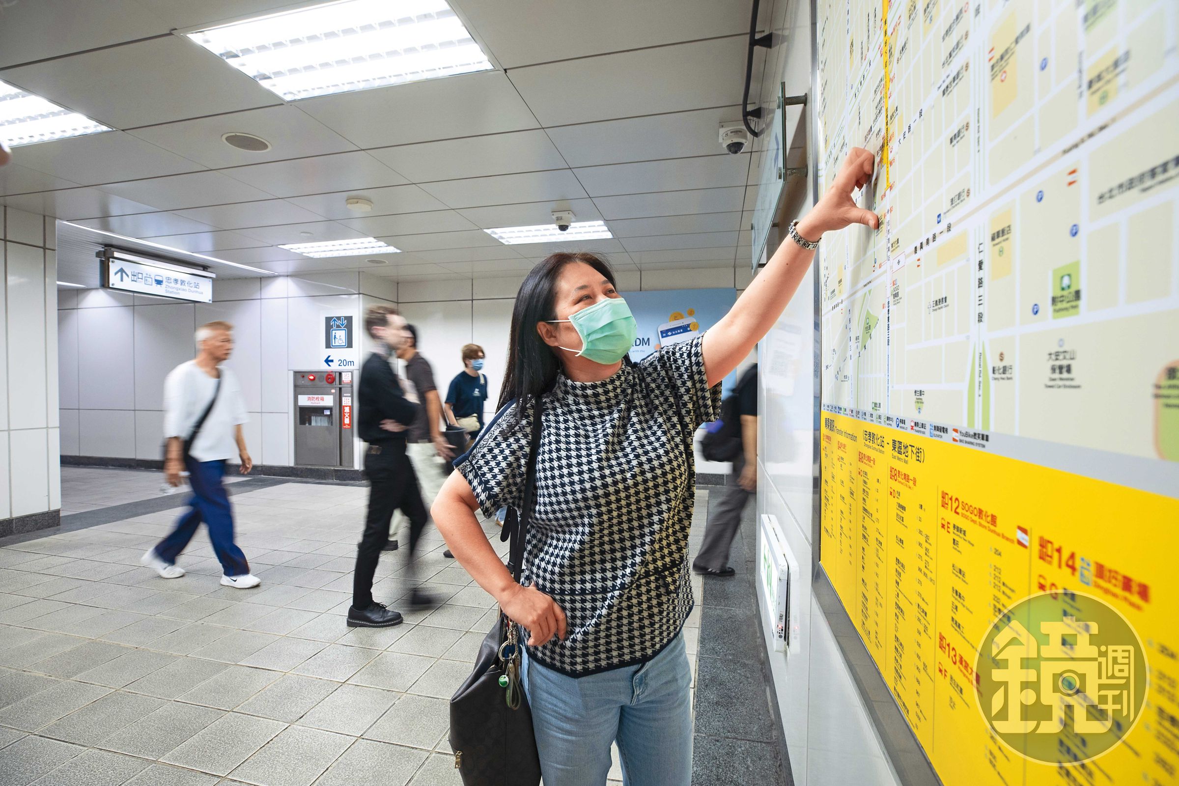 洪倩宜鎖定捷運板南線，買下東區公寓，年收租45萬元，等於每月加薪近4萬元。