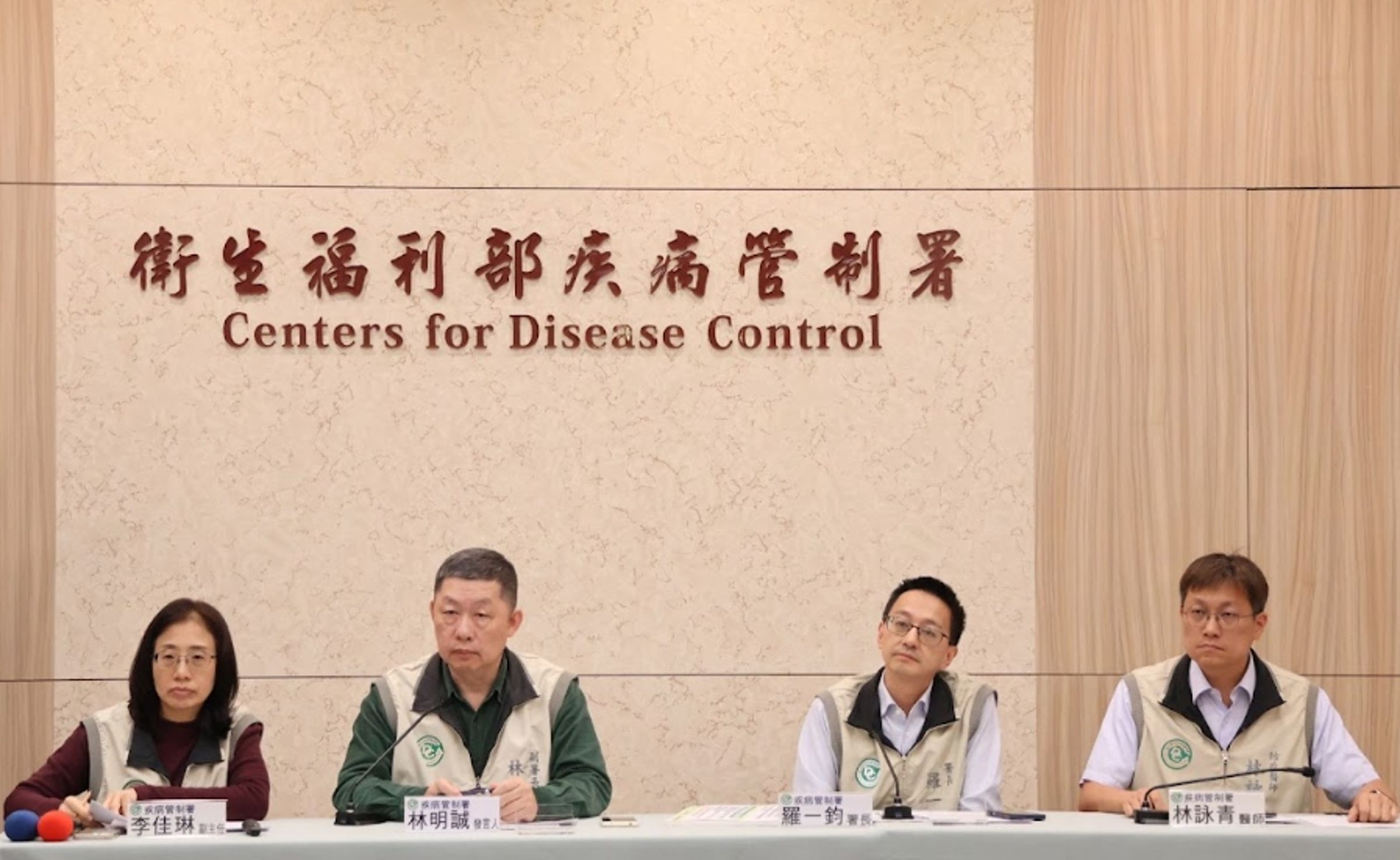 疾管署說明流感疫情。(疾管署提供)