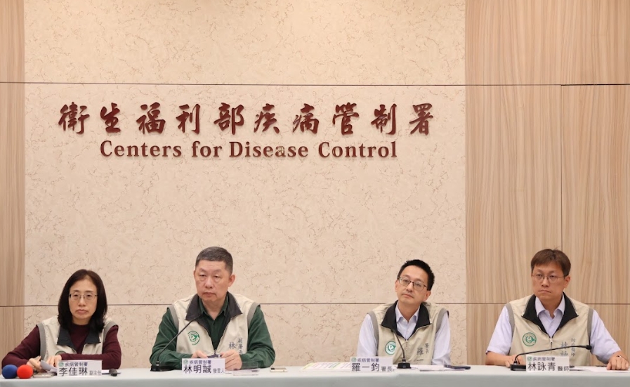 疾管署說明流感疫情。（疾管署提供）