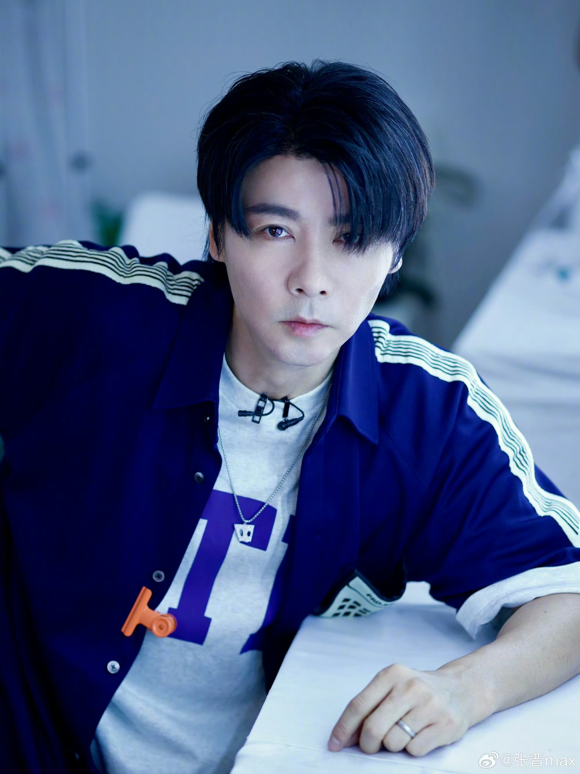 張晉今年4月突然心臟病發，靠求生意志回香港接受心臟支架手術。（翻攝自張晉微博）