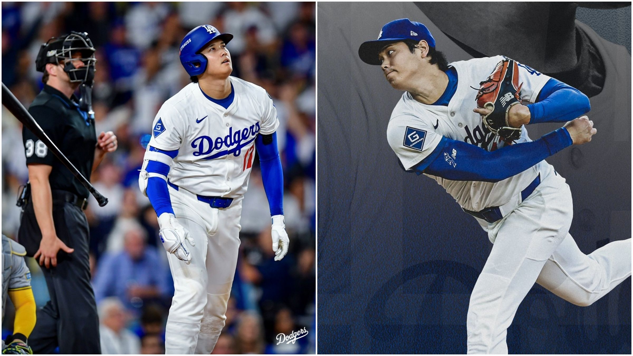 大谷二刀流全開，率領道奇晉級世界大賽。（翻攝X@Dodgers）