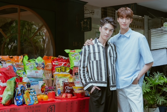 金雲和林宇兩人身高都很高，但金雲堪稱史上最高BL劇男主角。（大鴻藝術提供）