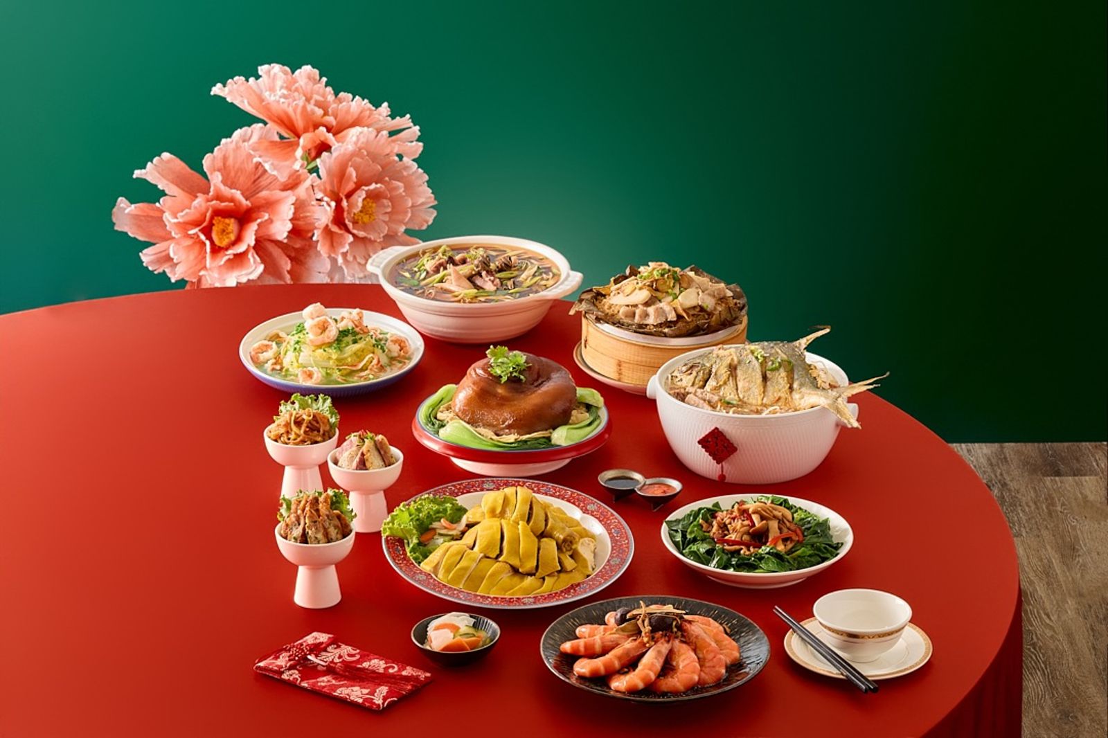 王品集團也推中式年菜，搶春節商機。（王品提供）