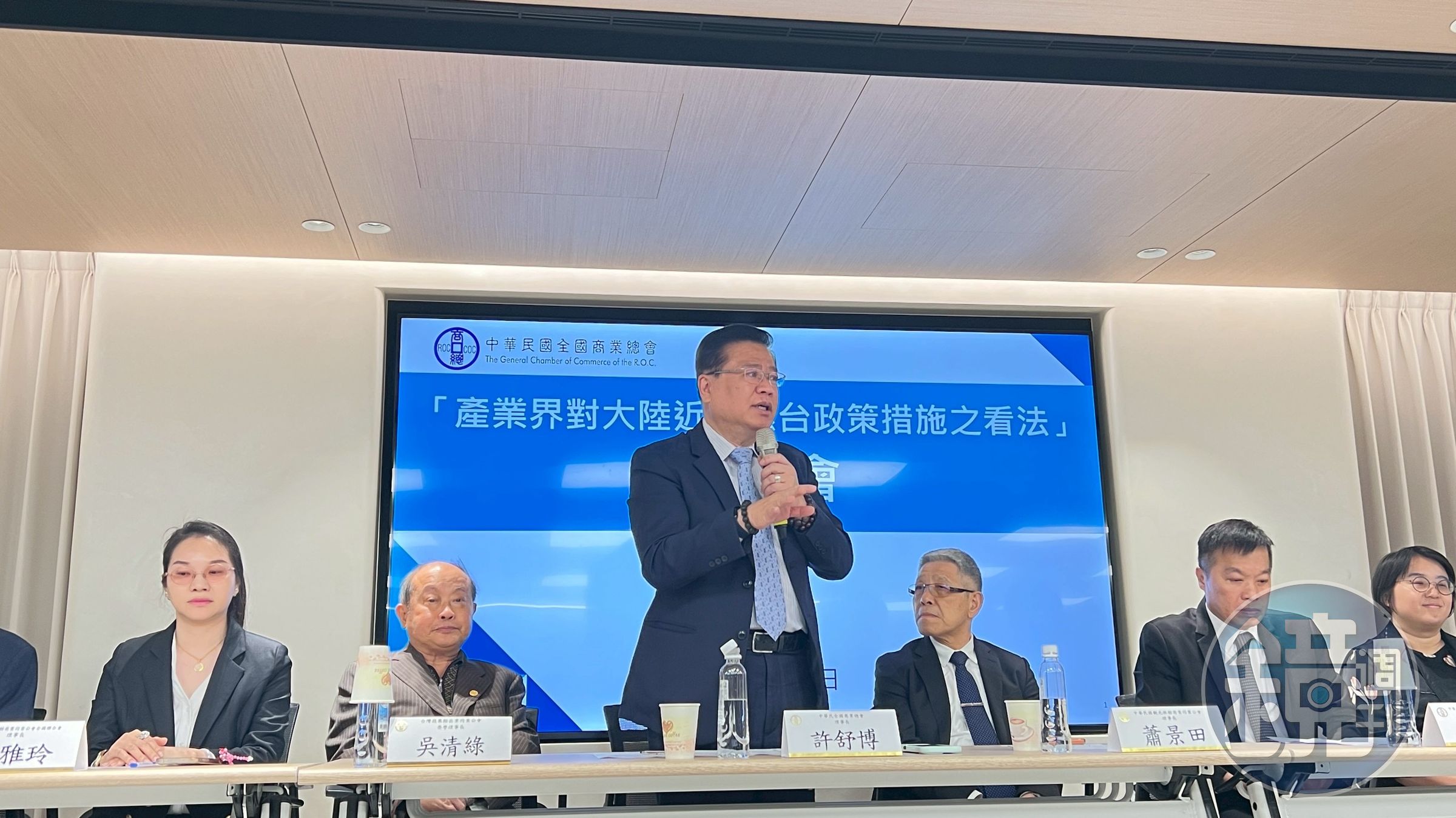 「落地才是真惠台」!商總理事長許舒博呼籲兩岸政府:應加速溝通配套。
