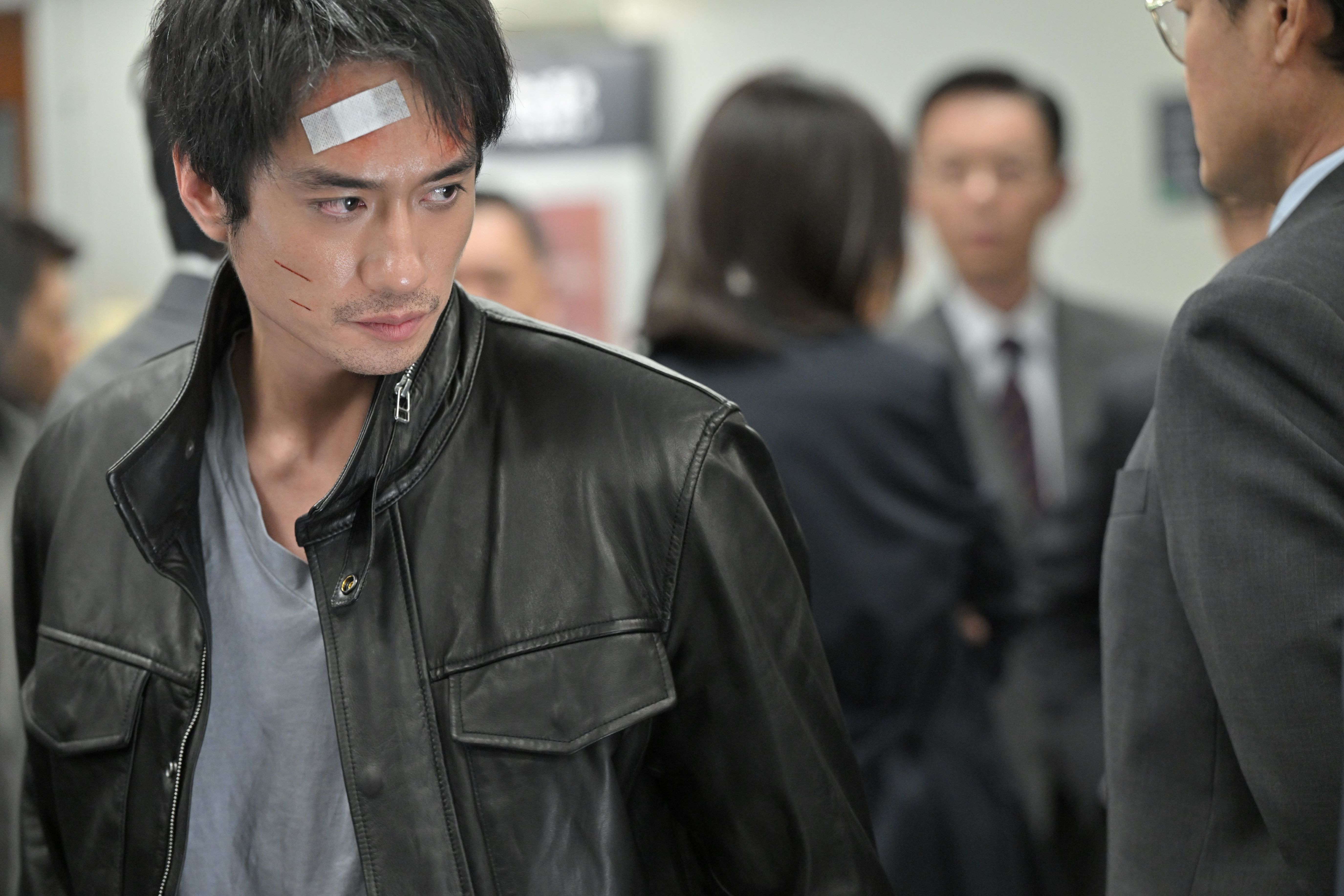 《寒戰1994》中，劉俊謙飾演「李文彬」年輕時代。（華映提供）