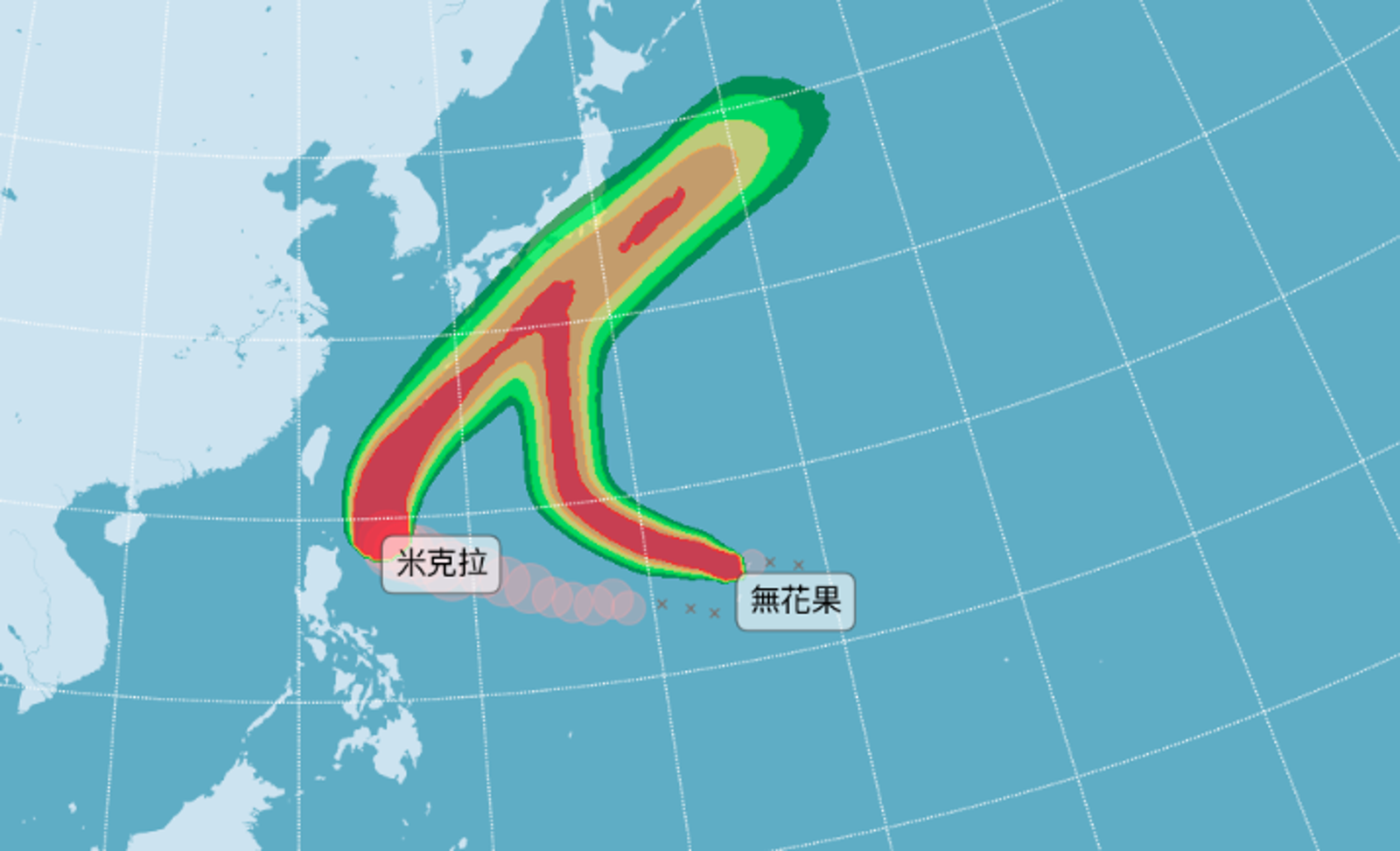 強颱米克拉「大角度北轉」往日本 專家曝這4大機場恐受影響