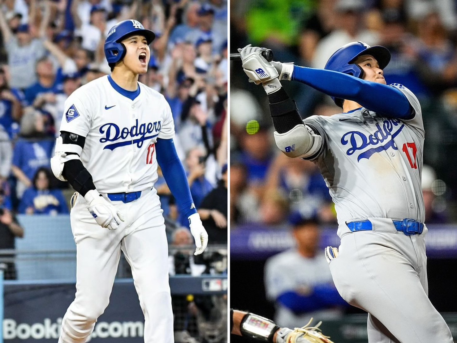 大谷翔平確定先發上陣，擔任開路先鋒。（翻攝道奇IG）