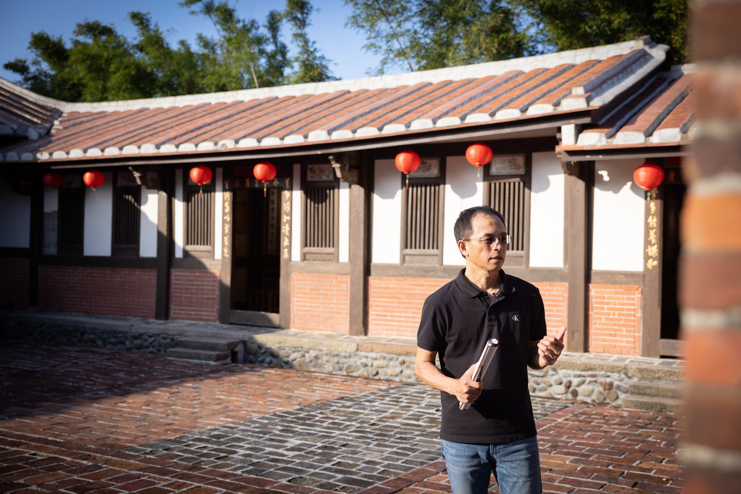 傳藝文昌祠、廣孝堂、黃舉人宅3棟傳統建築修復，也成為傳藝10年深耕的重要見證，燦景古建築研究工作室主持人葉永韶老師表示，修復的關鍵不是把老建築變新，而是在保留歷史風味與真實性的前提下，讓大眾看見傳統建築真正的價值。（全聯提供）