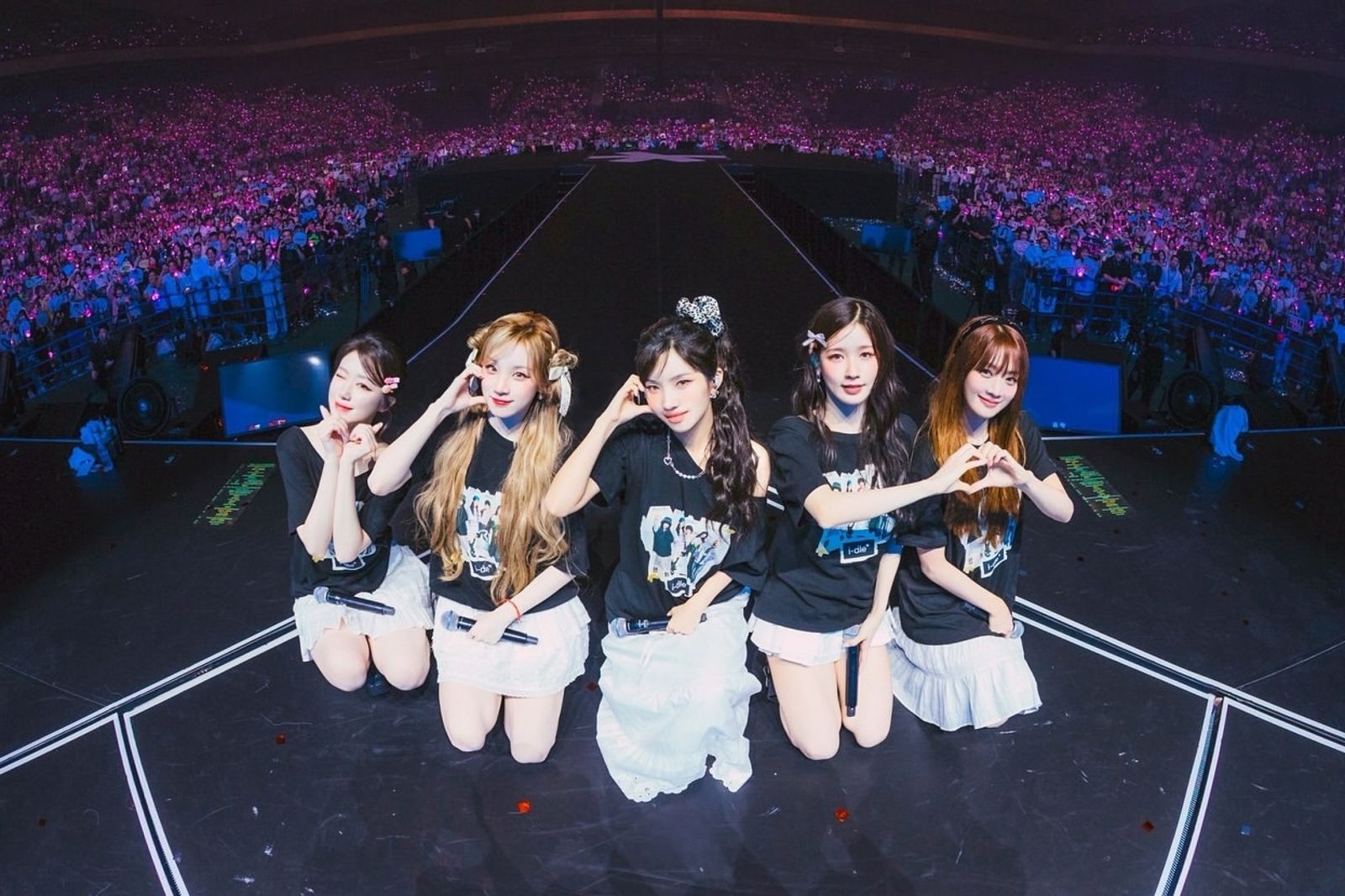 i-dle有望在明年3月唱進台北大巨蛋舉行專場演唱會。（翻攝IG@i_dle_official）