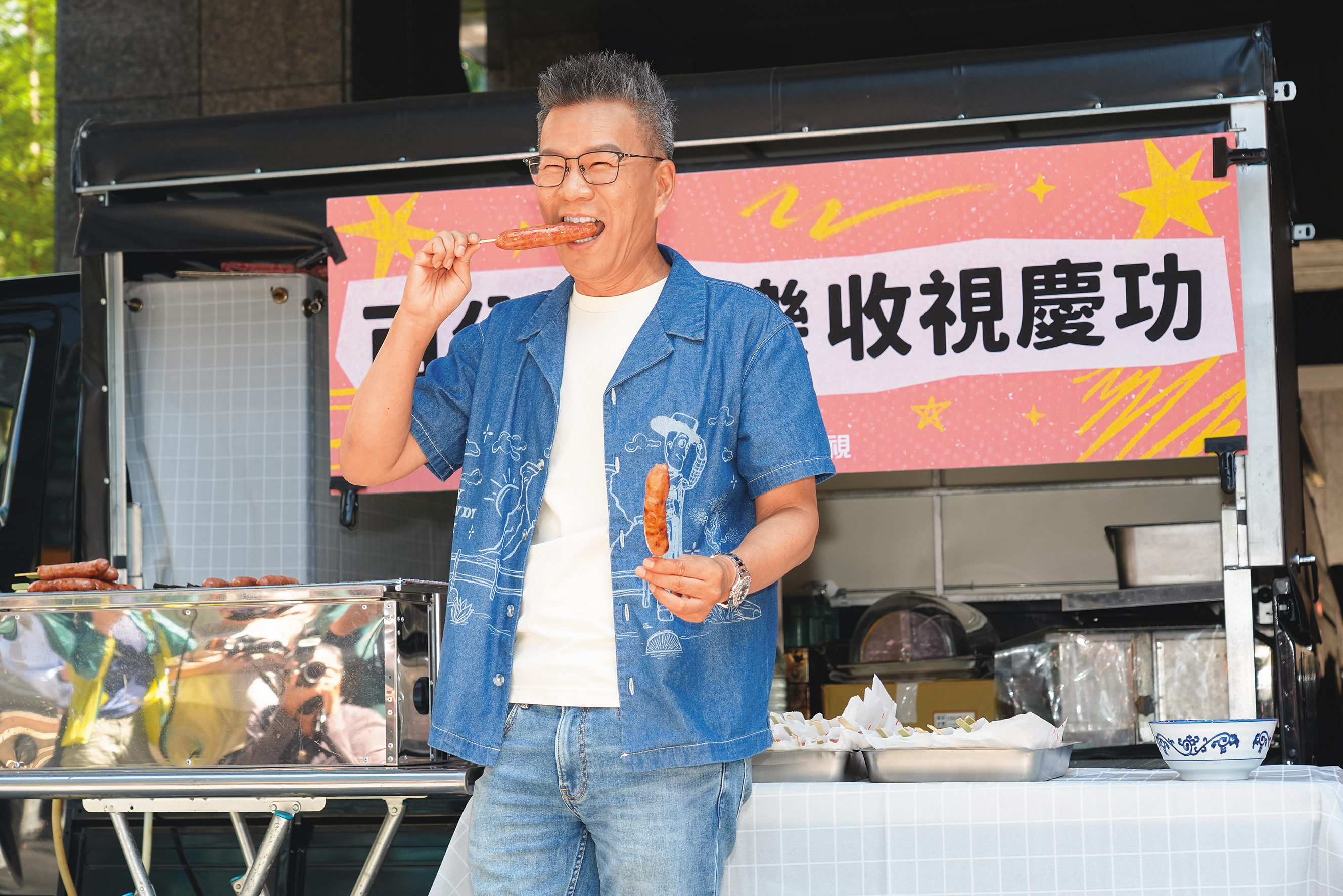 沈玉琳為大家示範什麼叫教學香腸…是教學相長啦!(←中文和英文一樣不好的小編)