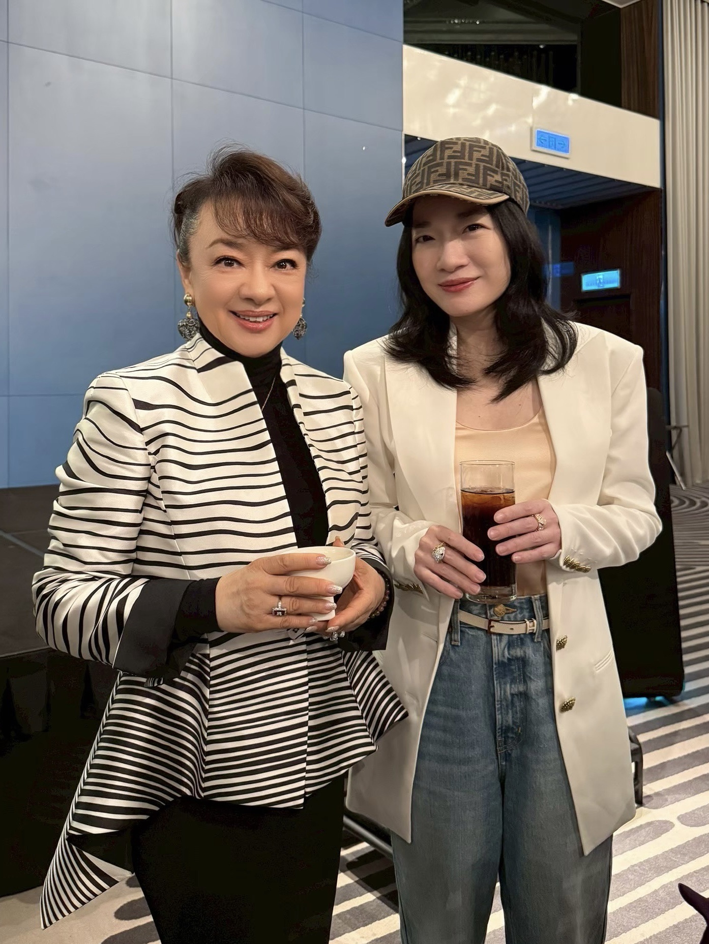 翁倩玉曾多次表達感謝昕璟娛樂的資金投入,《陽光女子合唱團》也不負資方所望,開出票房史冠。(昕璟娛樂提供)