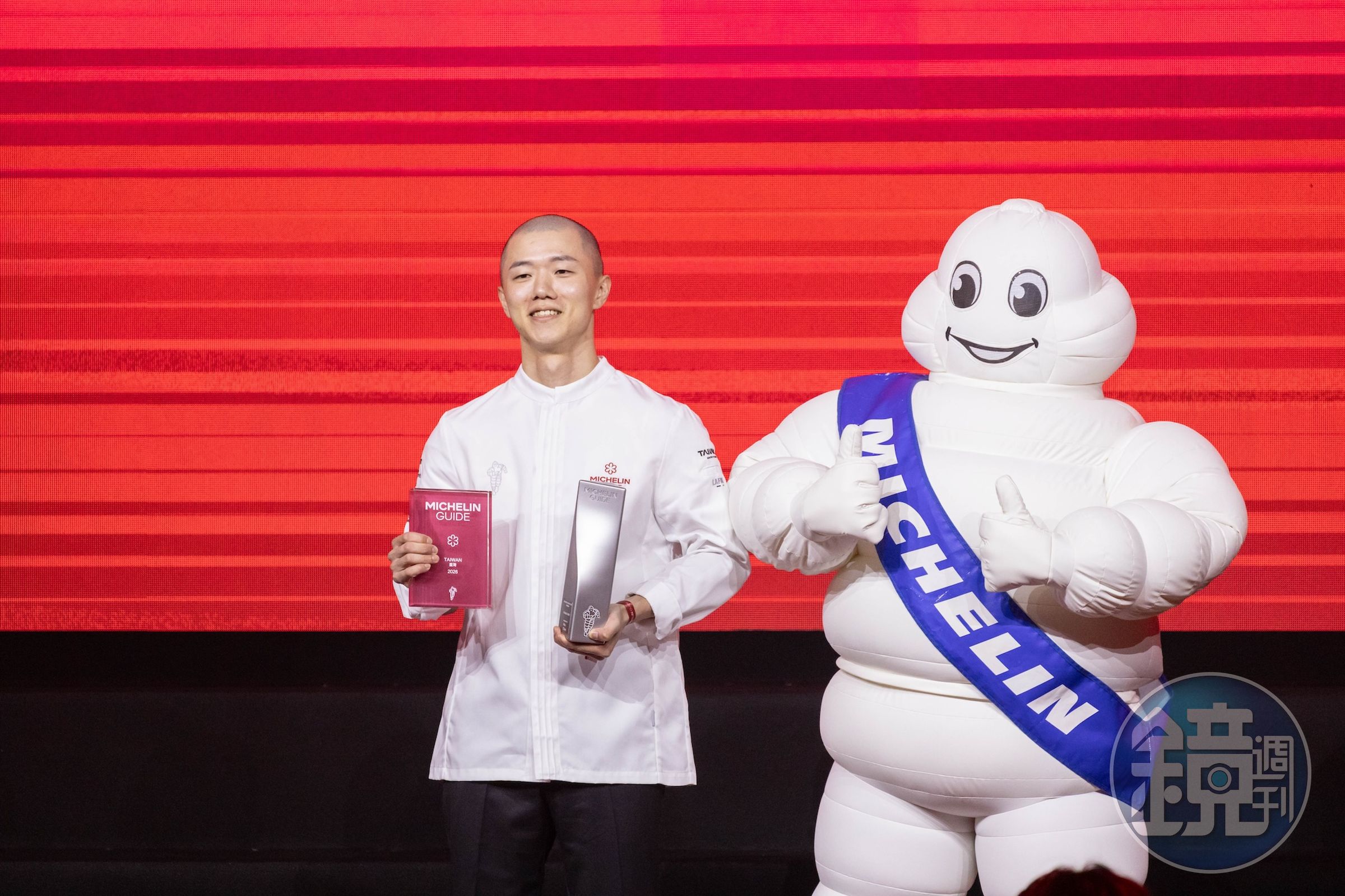 新竹首家一星餐廳是位於竹北的鮨安，年僅29歲的主廚許劉安也同時獲得本屆年輕主廚大獎。