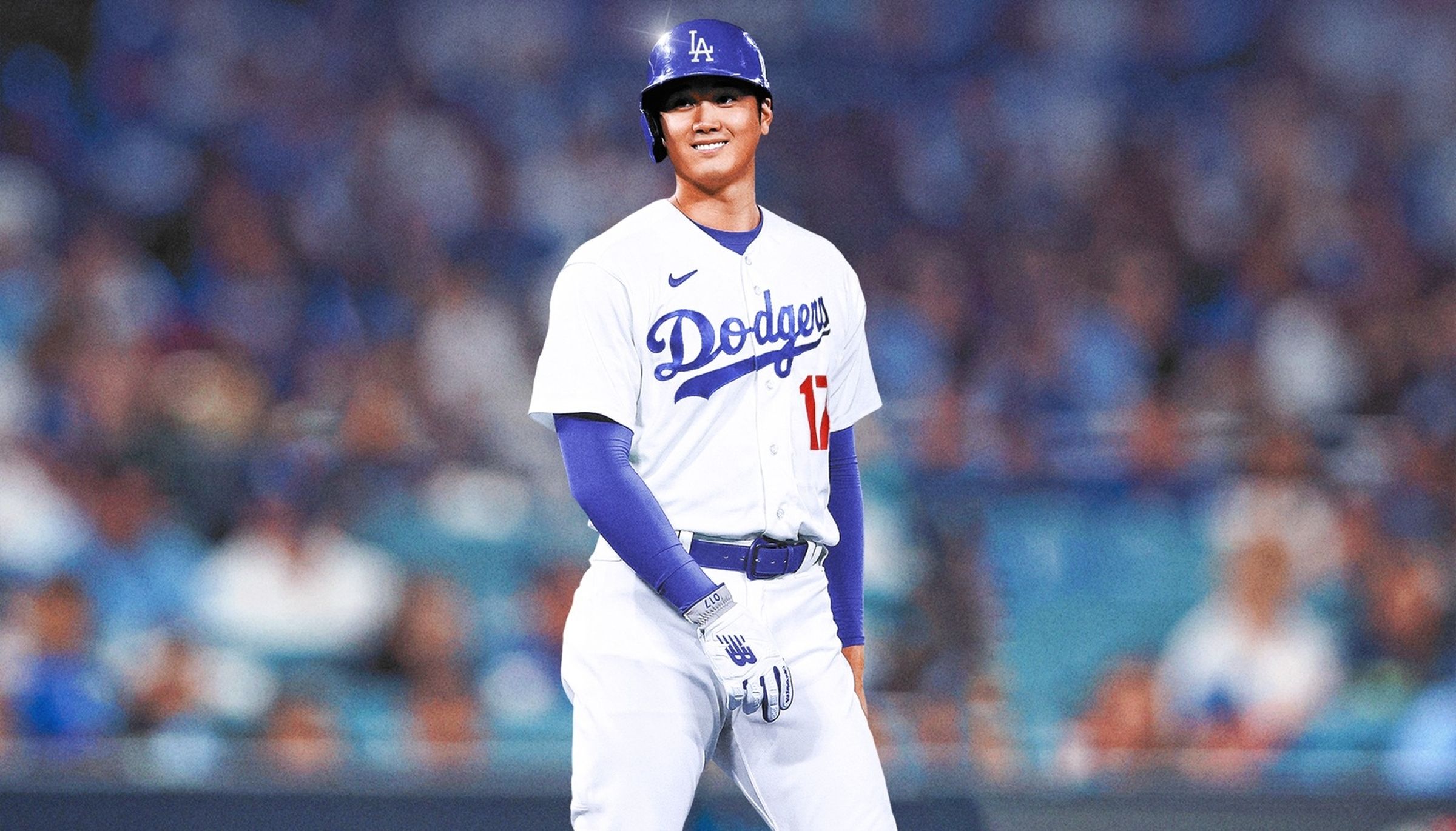 大谷翔平確定落腳洛杉磯道奇,球隊開出10年7億美元的天價合約。(翻攝自MLB臉書)