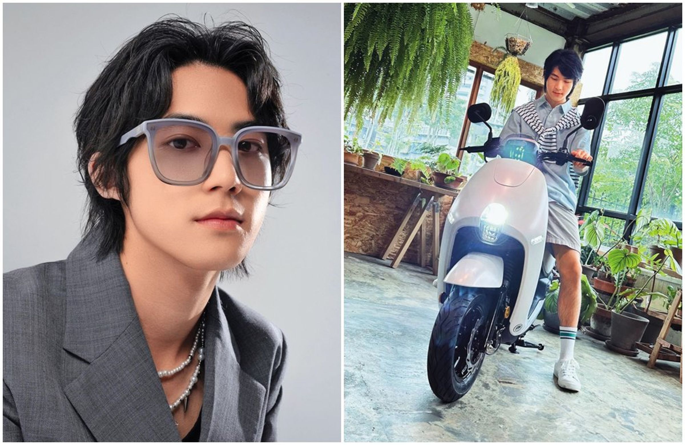 接下機車代言的德德,只等18歲上路,小編安全帽已經買好惹~(翻攝自德德IG)