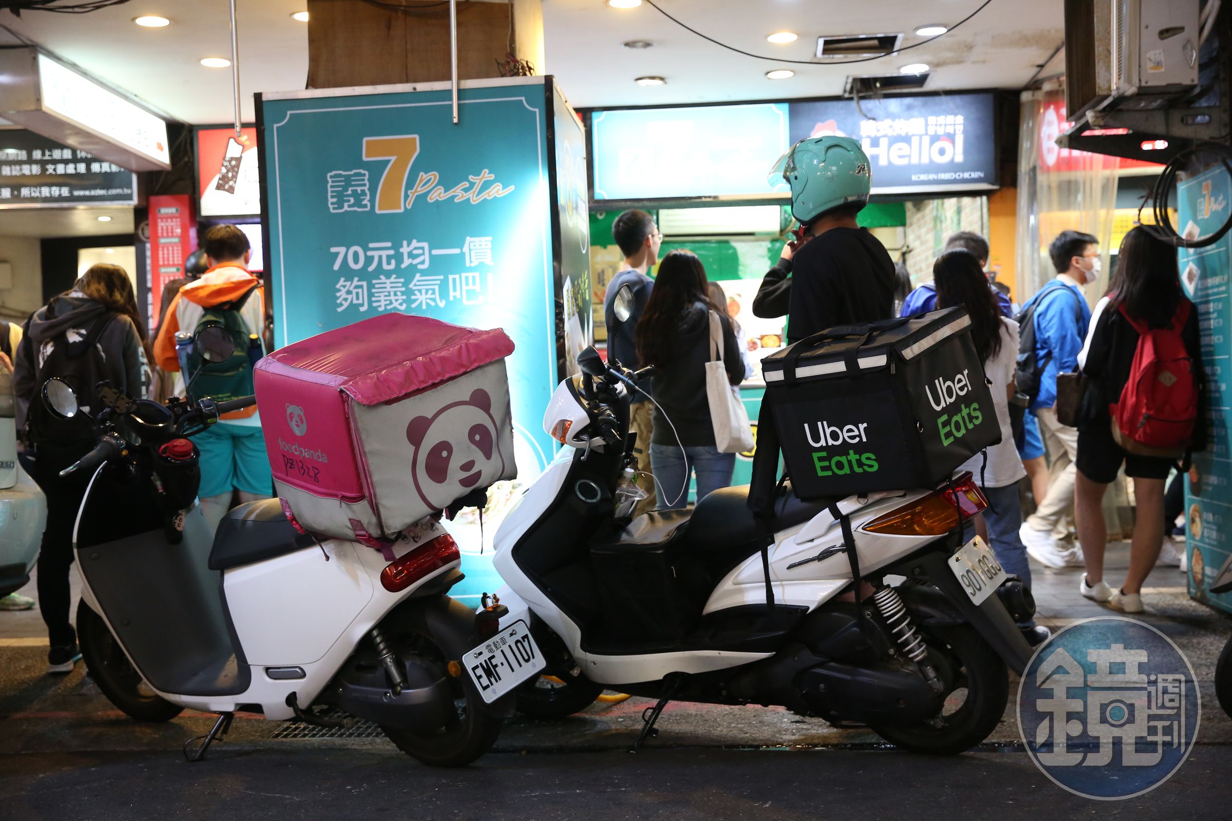 Uber Eats將砸308億併熊貓,消息一出震撼業界。(本刊資料照)