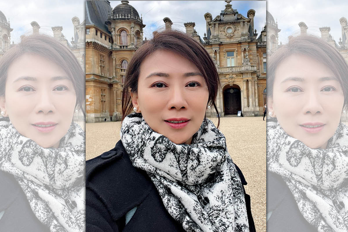 連靜雯到英國參加海外研修。（楠軒工作室）