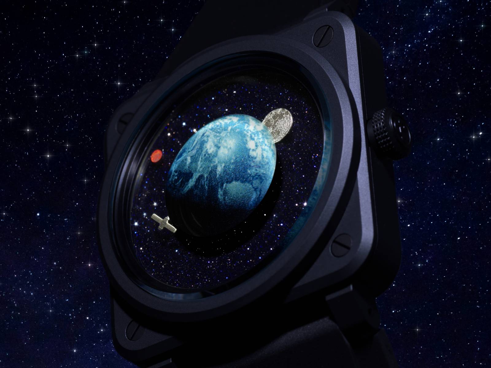 《新錶2025》從太空看地球！Bell & Ross 柏萊仕發表 BR-03 Astro 腕錶