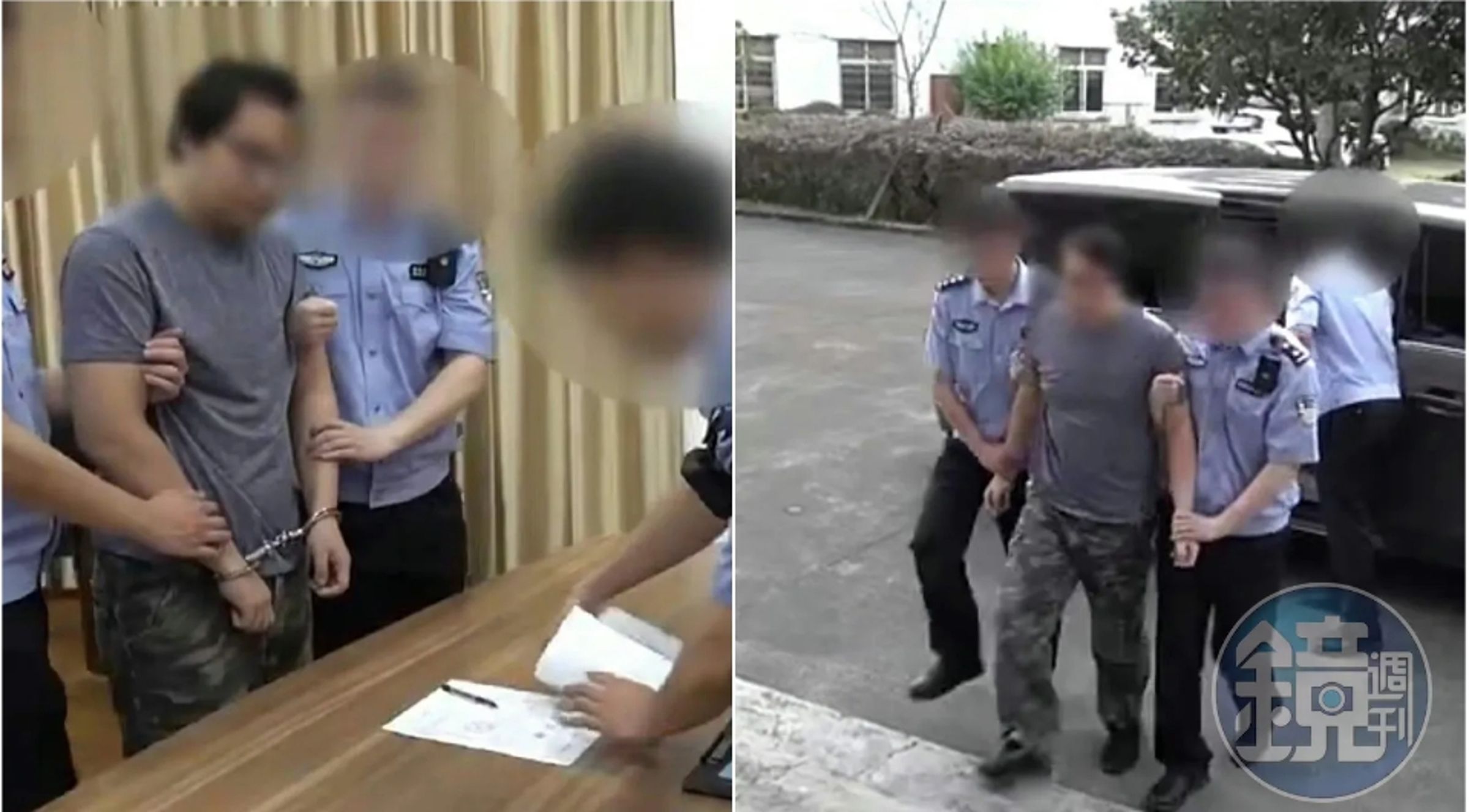 楊智淵2022年在中國被捕,2023被控涉犯「分裂國家」罪遭中方起訴。(翻攝自微博@央視新聞)
