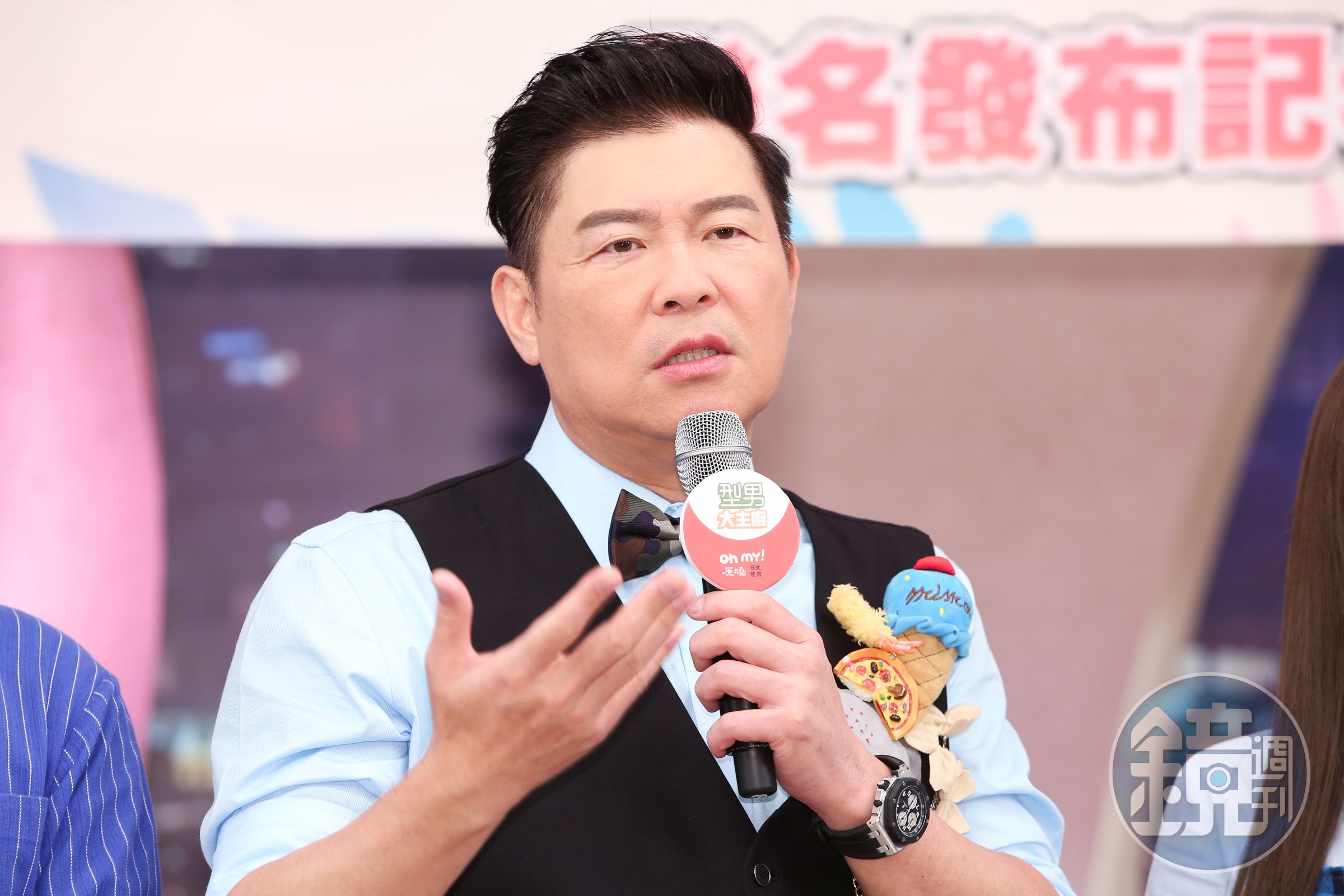 曾國城嘆主持《型男大主廚》18年只加薪過一次。