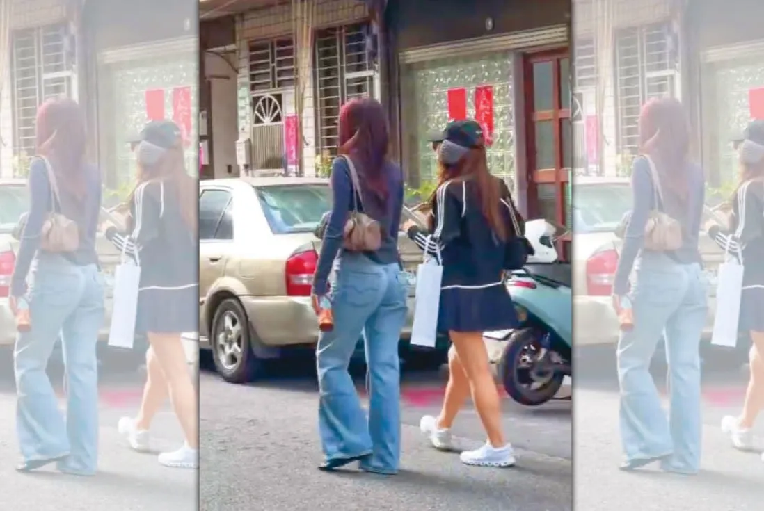 學霸星二代／獨家！逛街遠看似姐妹　張雅琴短裙露腿辣贏女兒