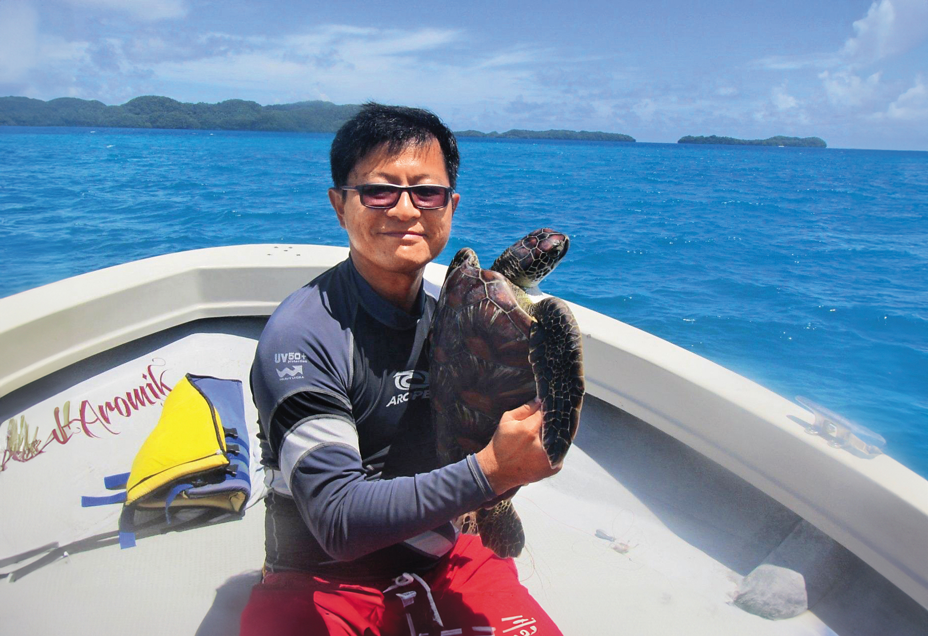 台商黃紀彰涉偽造帛琉政府租約、詐欺取財遭起訴，驚動友邦帛琉政府出手協助查證。（翻攝黃紀彰臉書）