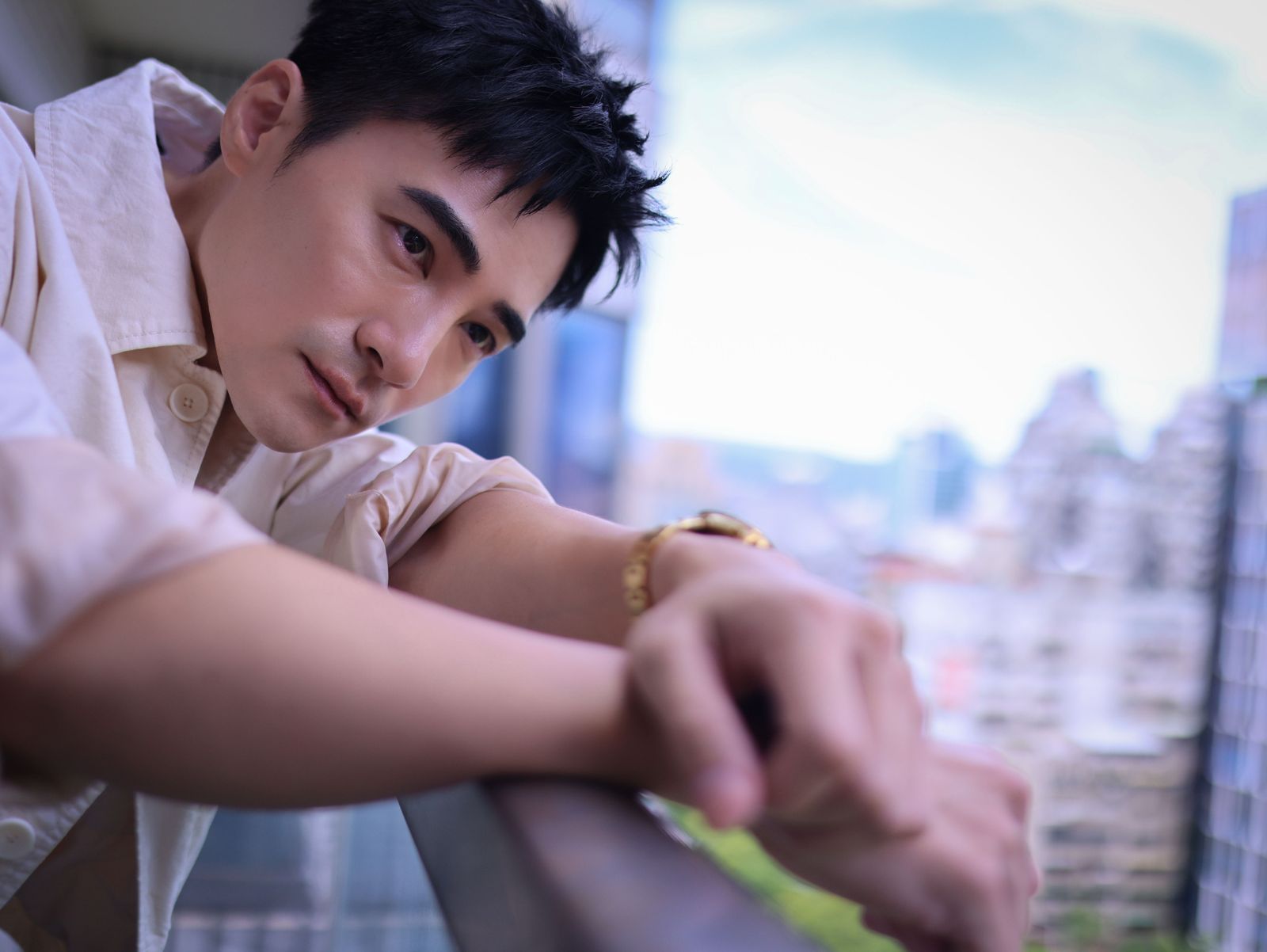 是元介被控渣男很無奈，對過往感情風波不願多談，僅說是雙方對分手認知不同。（鏡報提供）