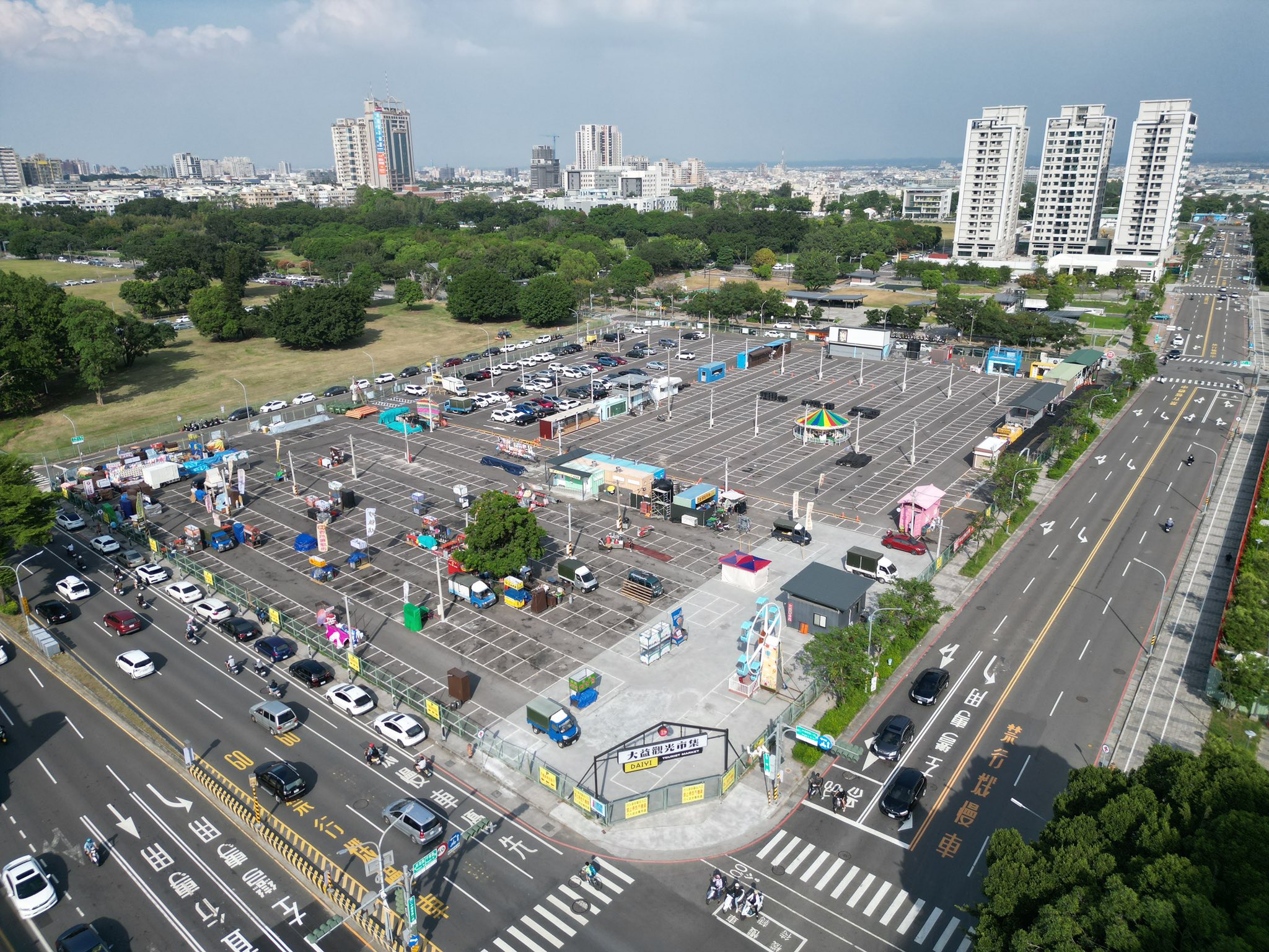 於台南精華地段的「大益夜市」今天驚傳即將熄燈消息。（翻攝自台南式 Tainan Style臉書粉專）