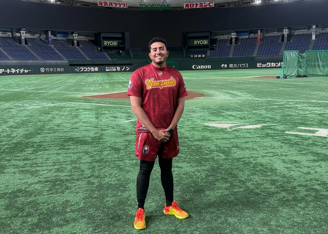 富藍戈被美國開轟、讓委內瑞拉輸球，讓台灣晉級冠軍賽，一度被不少網友留言「感謝」。（翻攝自efranco44 Instagram）