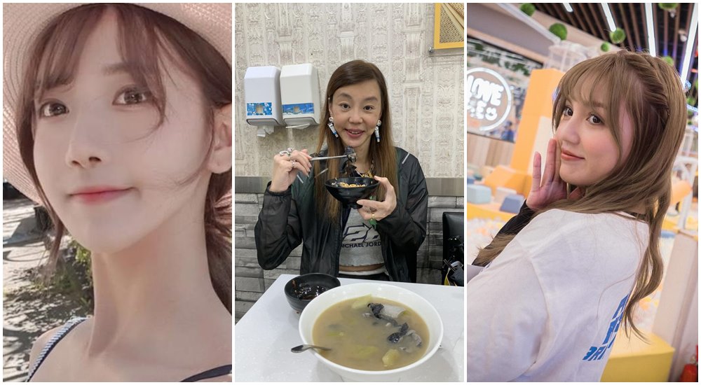 直播主靠流量維生，企鵝妹（左起）、法拉利姐及朵拉各出奇招。