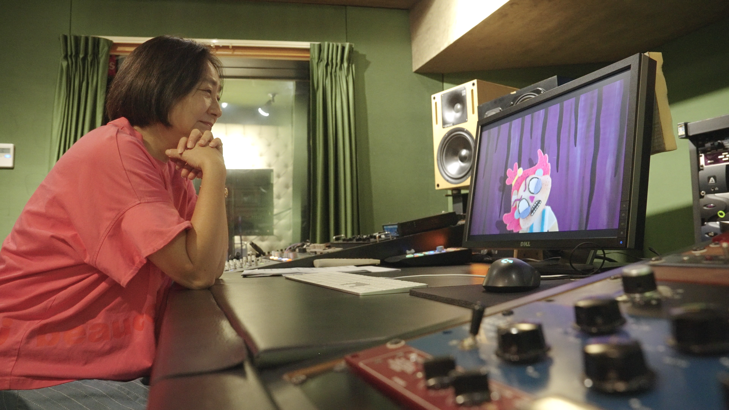 「派媽」楊麗音透過聲音傳達為人母的心情，是業界公認人選。 （小公視提供）