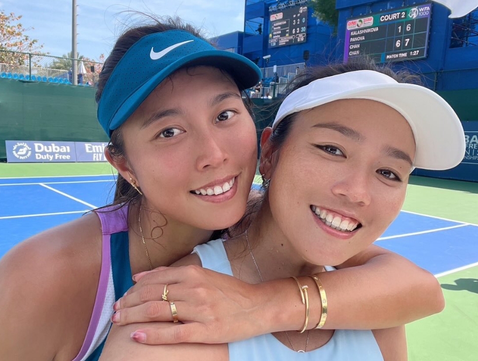 詹詠然宣布退休,詹皓晴也被嗆一起退,她不忍了公開反擊。(翻攝自詹皓晴臉書)