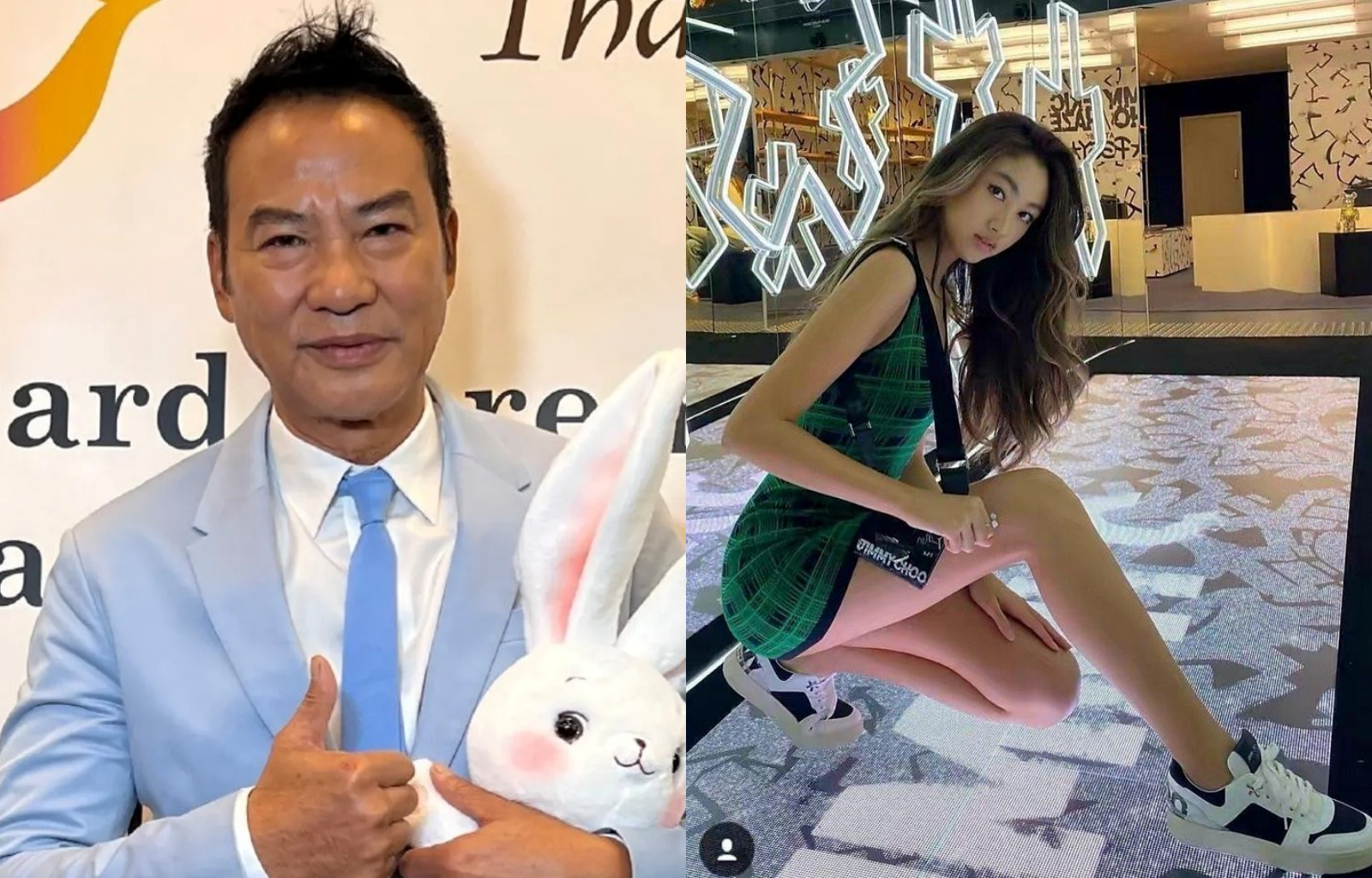 任達華女兒任晴佳今年疑似轉學紐約哥倫比亞大學。（翻攝任達華、任晴佳微博）