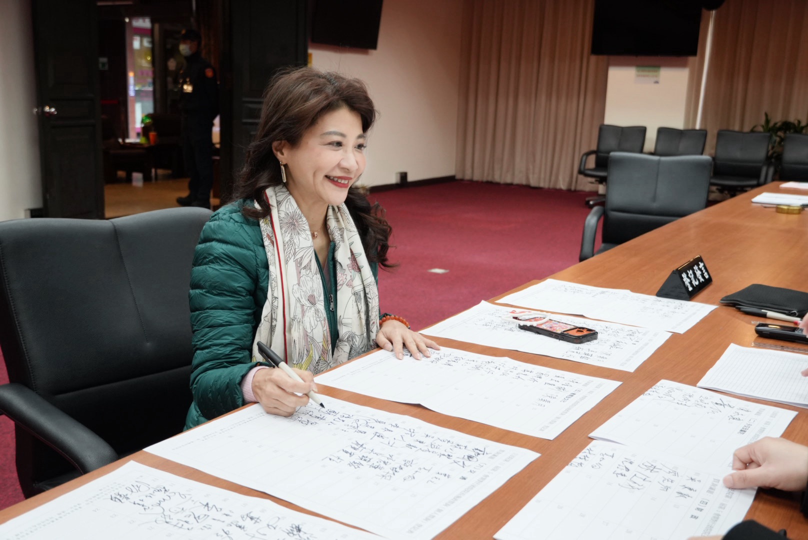 李貞秀今就職，「學姐」林楚茵也給了提醒。（翻攝自林楚茵Threads）