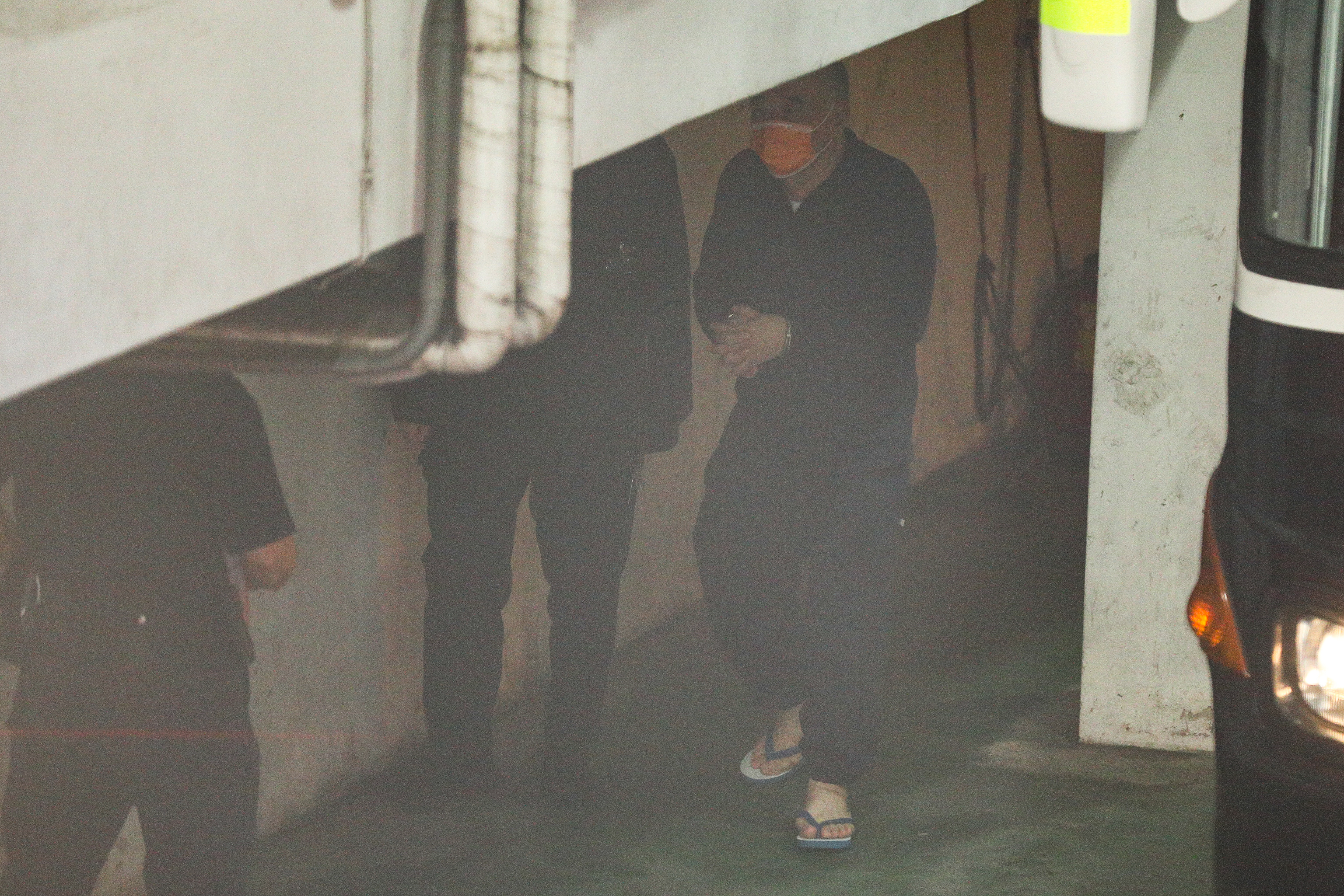 吳順民今開庭後被諭知以500萬元交保、限制住居。