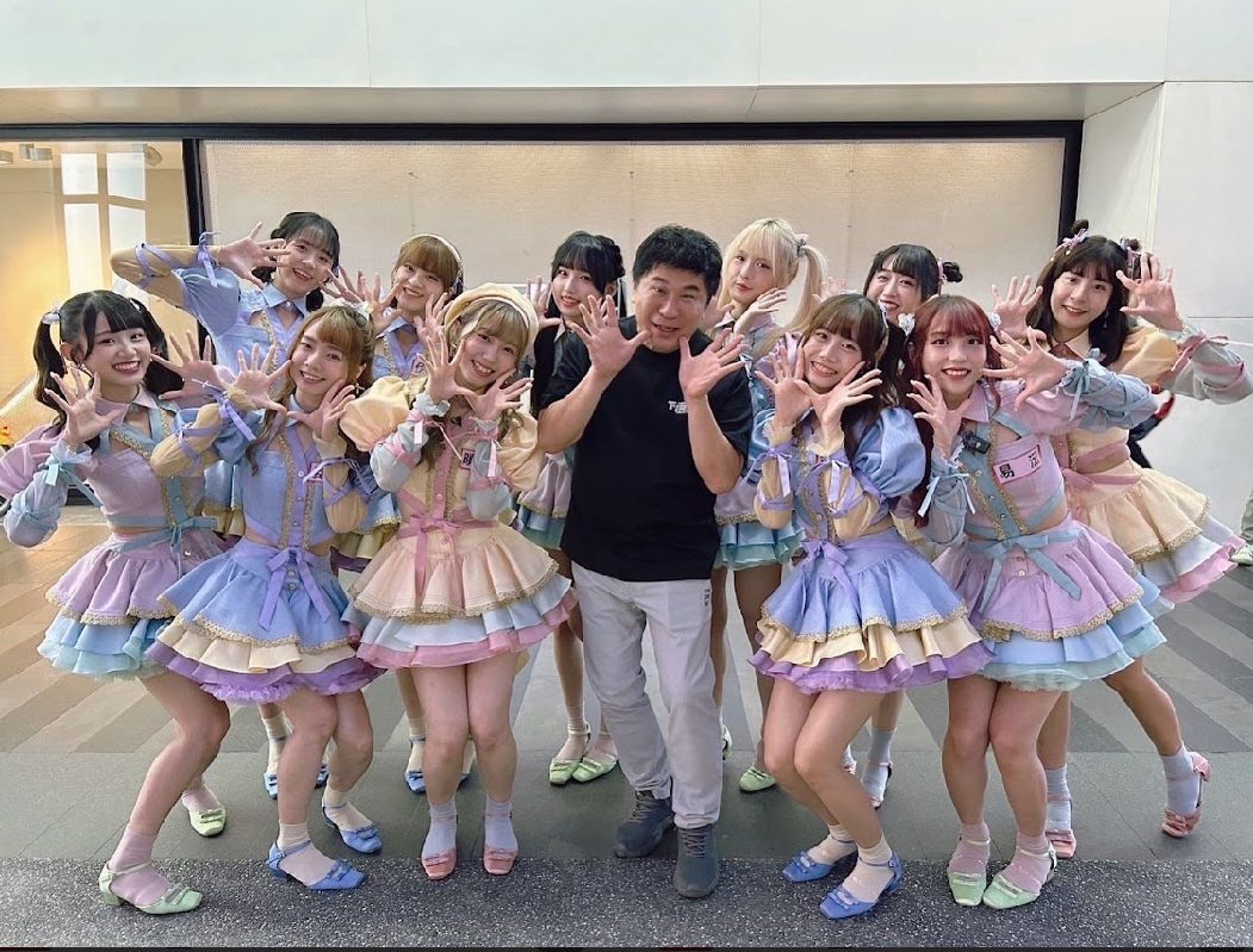 AKB48 Team TP登上胡瓜的YouTube節目《下面一位》。(好言娛樂提供)