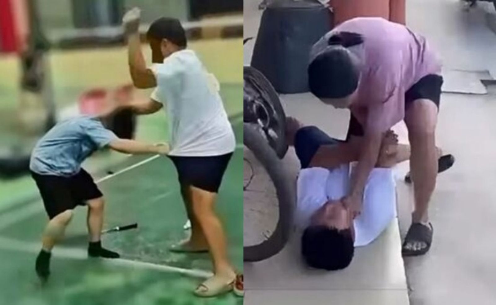 「你打我小孩有問過我嗎?」兒子遭羽球拍抽打 媽怒衝國小強壓同學在地掐脖...影片瘋傳