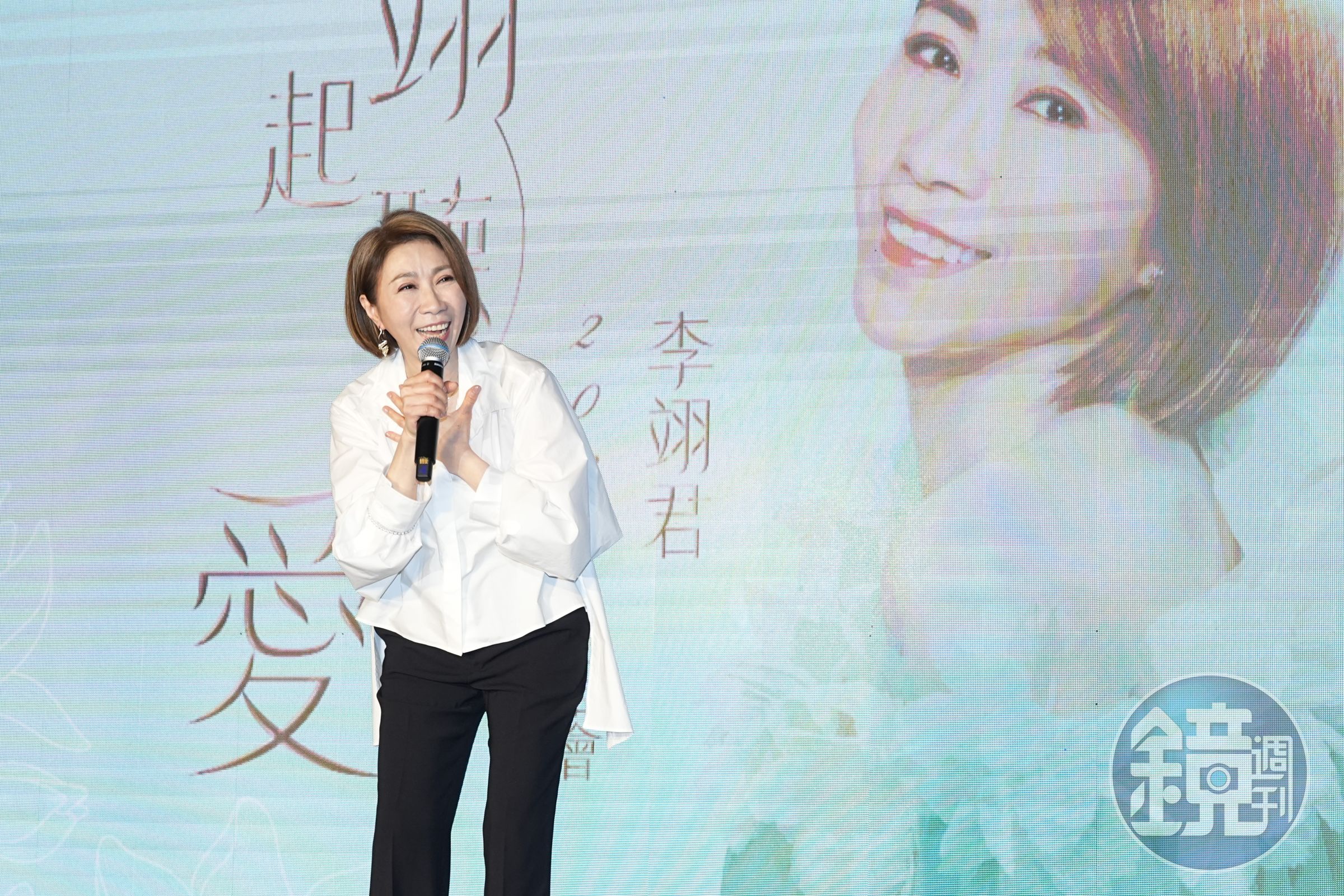 出道超過38年的李翊君,將於10月4日首度攻進小巨蛋。