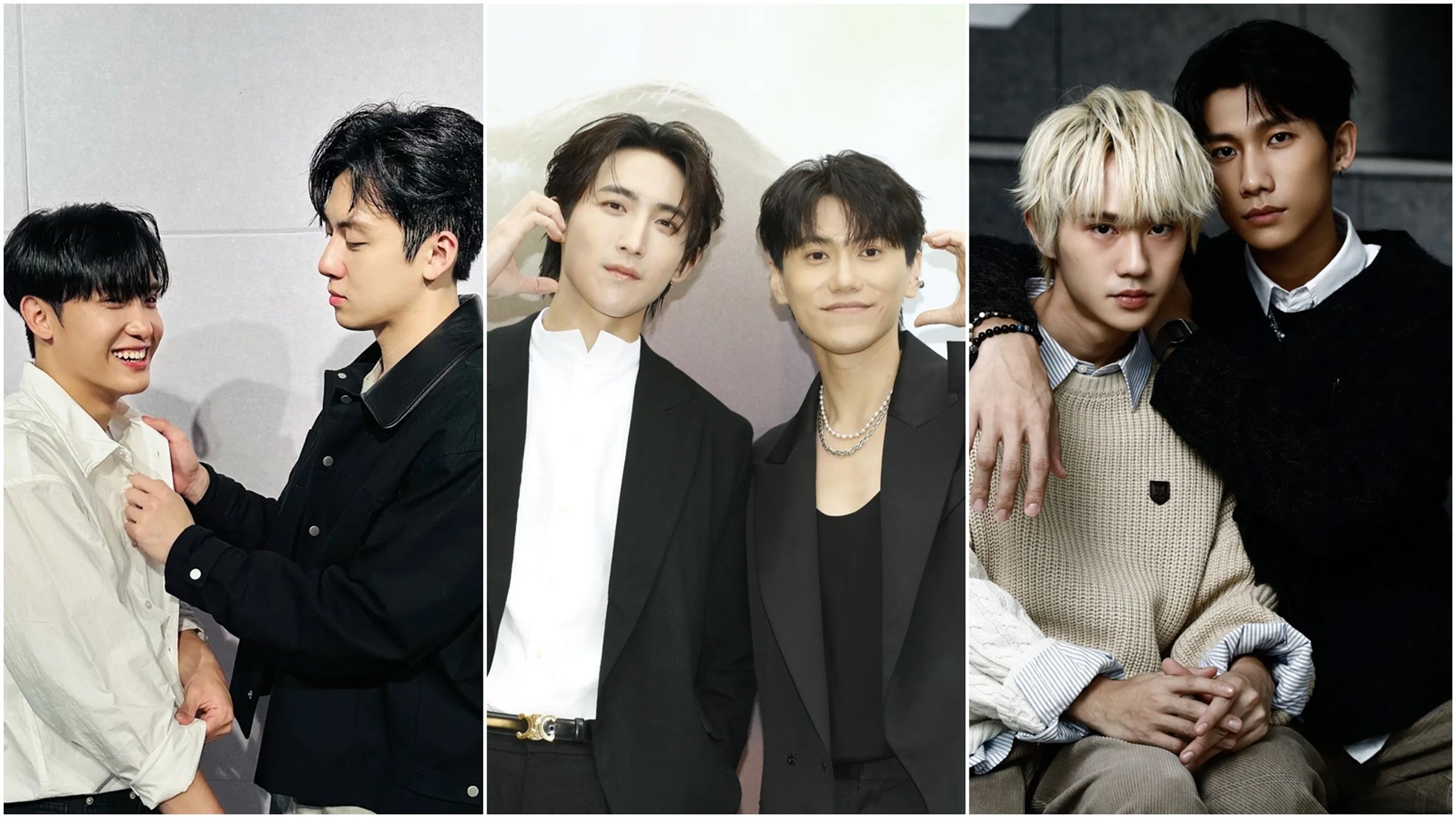 那些年演過BL劇的男星當初因為CP營業需要，總是在宣傳時盡力保持互動，然後有了名氣之後有著迥異的星途發展，戲外也各自精彩。